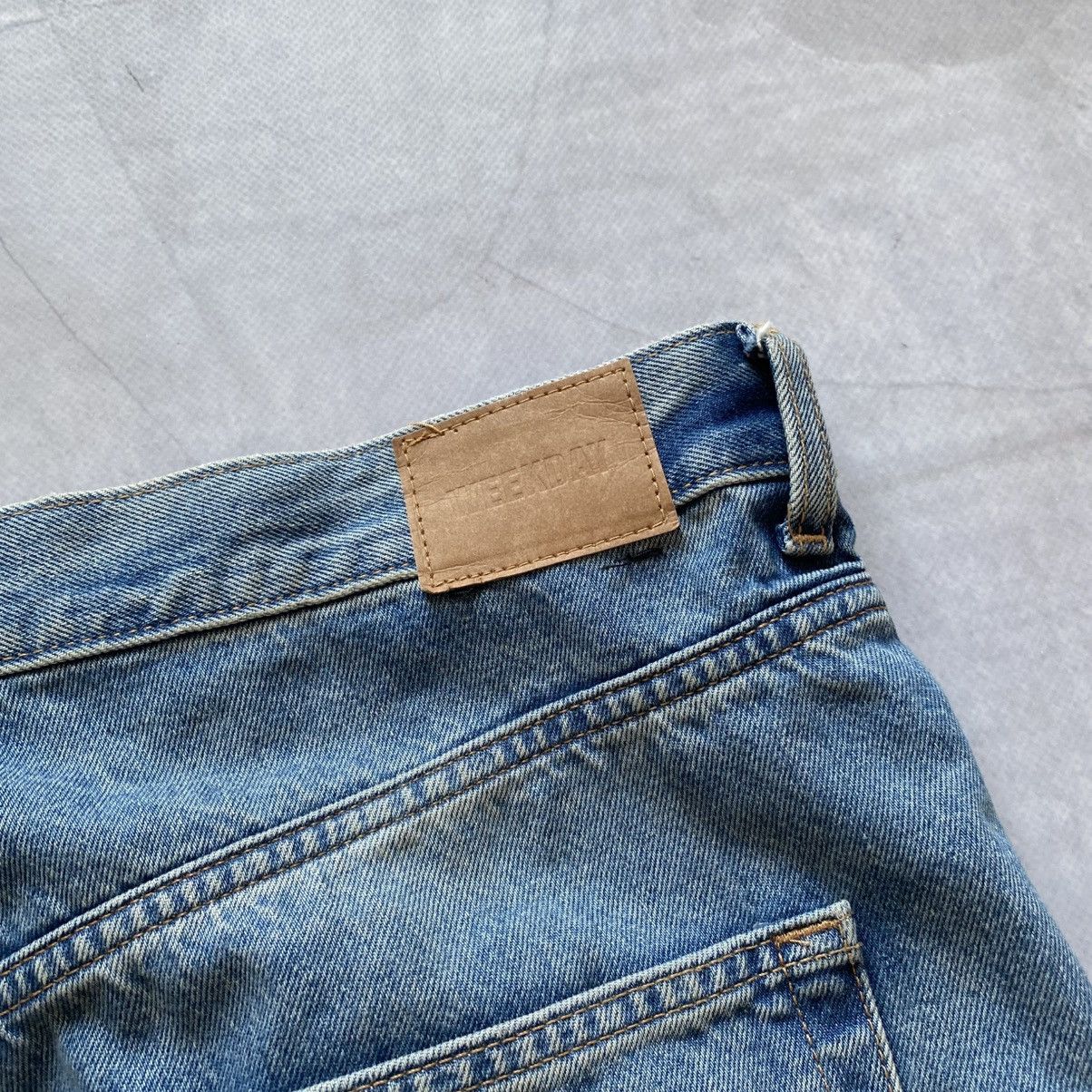JNCO Weekday Astro Loose Baggy Jeans Denim Rap Jnco Style Y2K Size US 34 / EU 50 - 7 Thumbnail