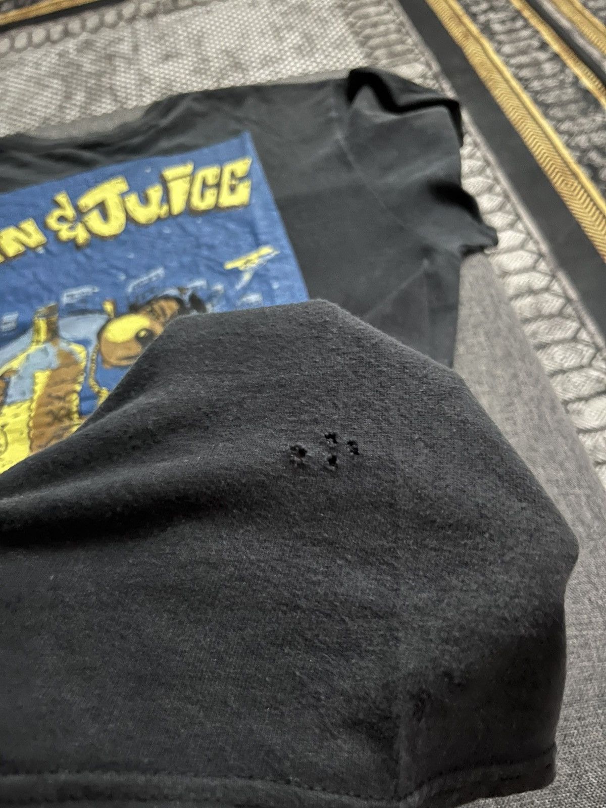 Rap Tees 💥Vintage 94 Repro Death Row Snoop Doggy Dogg Gin & Juice Size US M / EU 48-50 / 2 - 10 Thumbnail