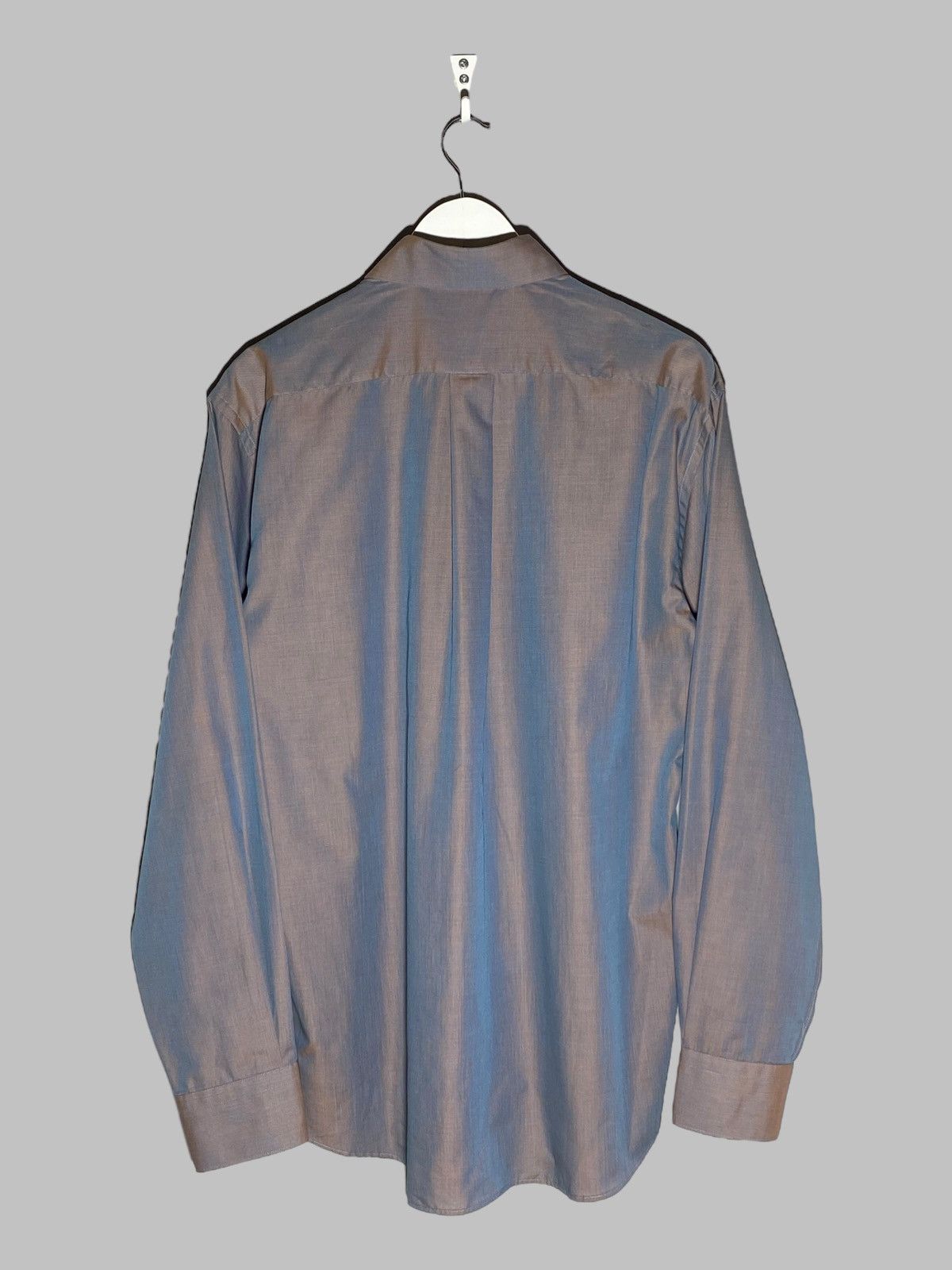 Kenzo Vintage Kenzo Homme Shimmer Two Tone Button Up Shirt Rare Size US M / EU 48-50 / 2 - 2 Thumbnail