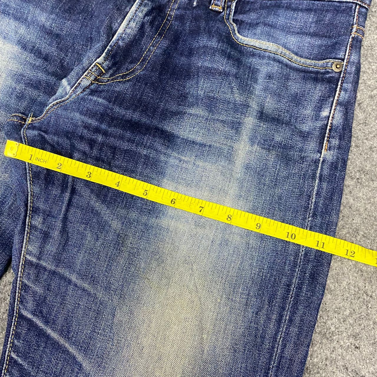 Uniqlo 💥Best Offer💥Vintage Uniqlo Jeans Distressed Denim Size US 33 - 6 Thumbnail