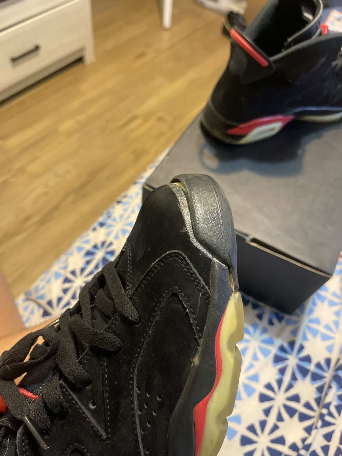 Jordan Brand × Nike Black Infrared pack 6 Size US 8 / EU 41 - 9 Thumbnail