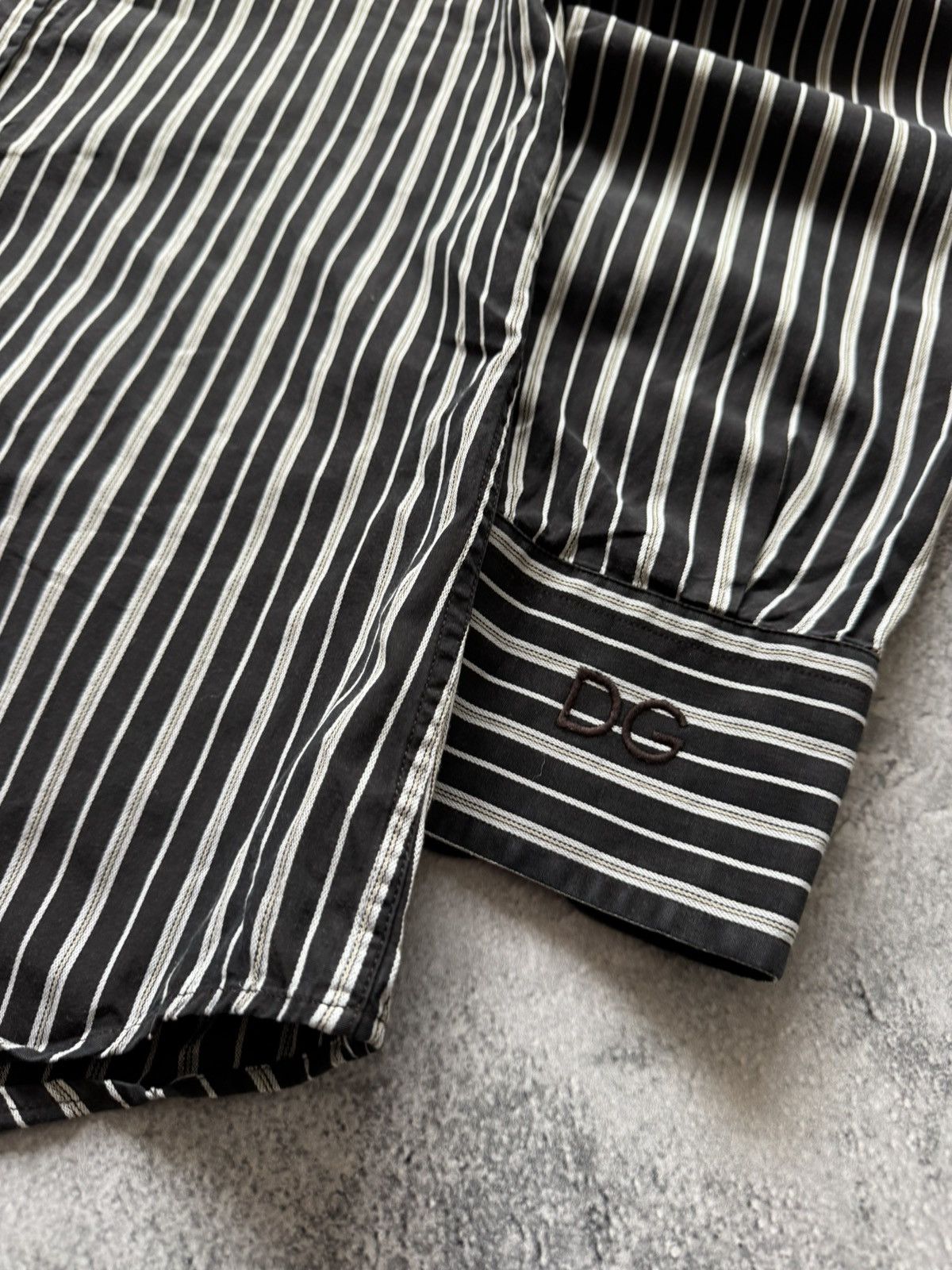 Dolce & Gabbana Vintage Dolce&Gabbana Striped Button Up Shirt Size US S / EU 44-46 / 1 - 4 Thumbnail