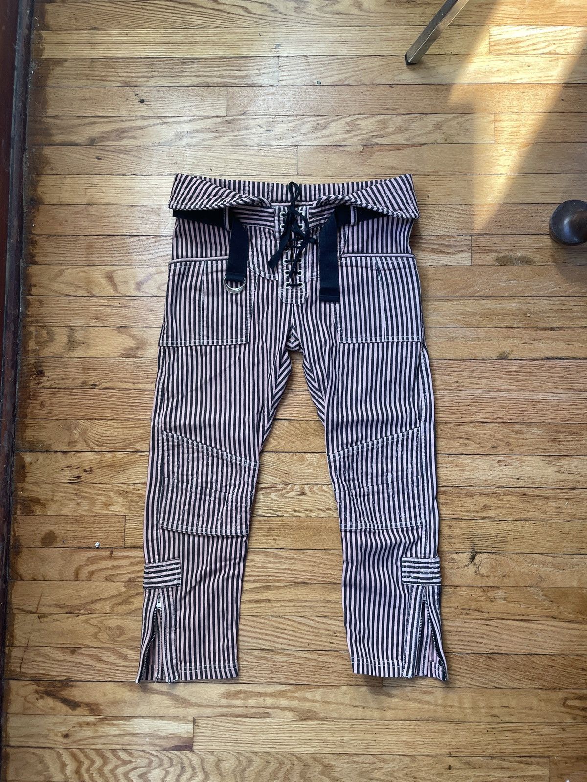 image of Isabel Marant Cropped Pirate Pants in Pink, Women's (Size 26)