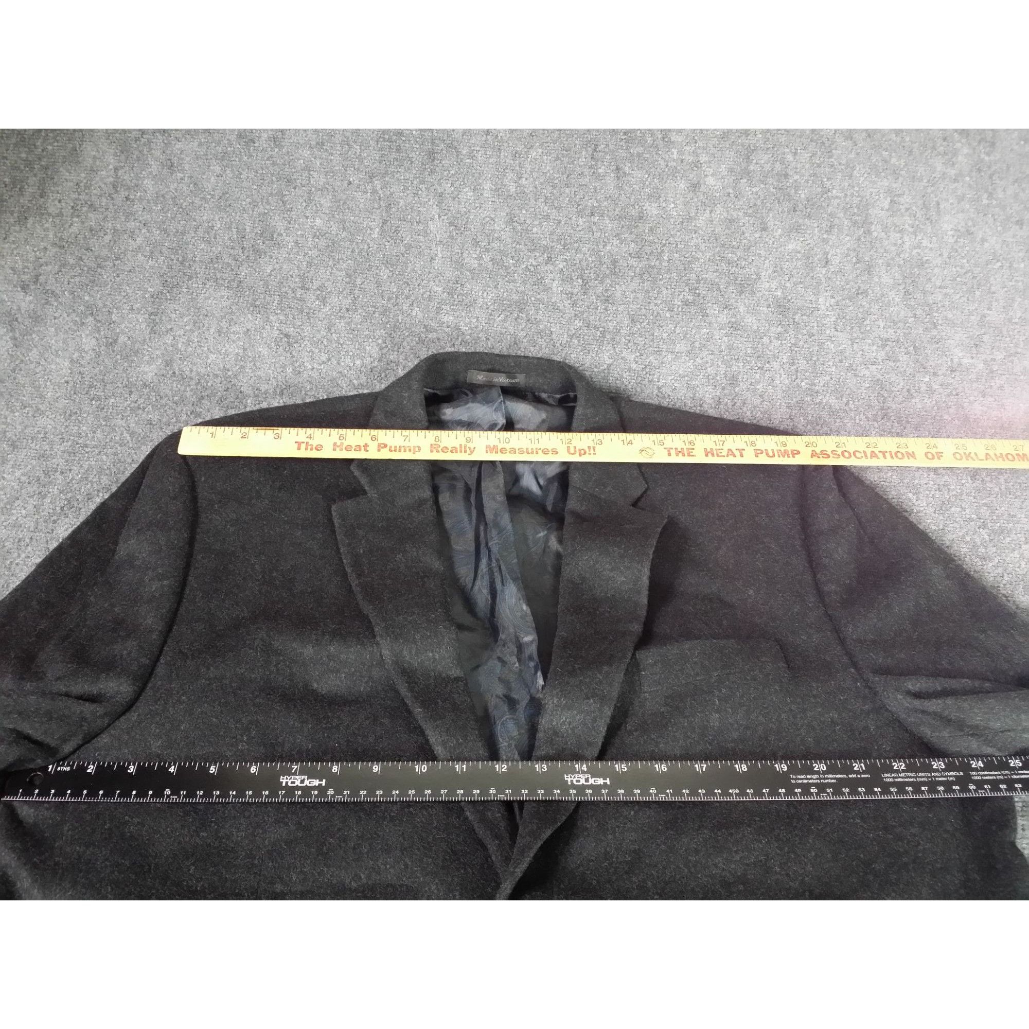 Lauren Ralph Lauren Lauren Ralph Lauren Blazer Men Sz 48R Wool Gray Designer Wor Size 48R - 5 Thumbnail
