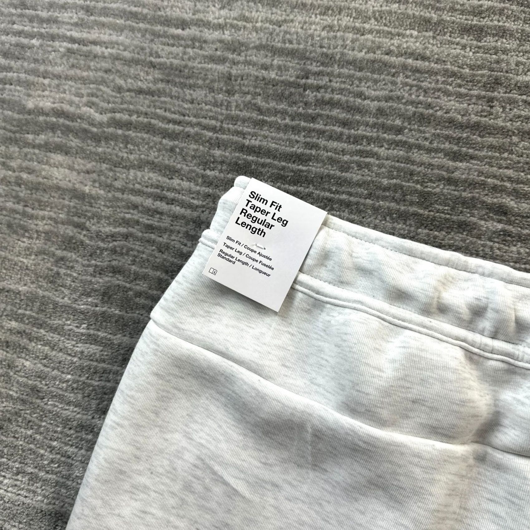 Nike Nike Tech Fleece Pants Jogger Mens Large Gray Slim Pockets Adjustable Waist Sweatpants Size US 33 - 5 Thumbnail