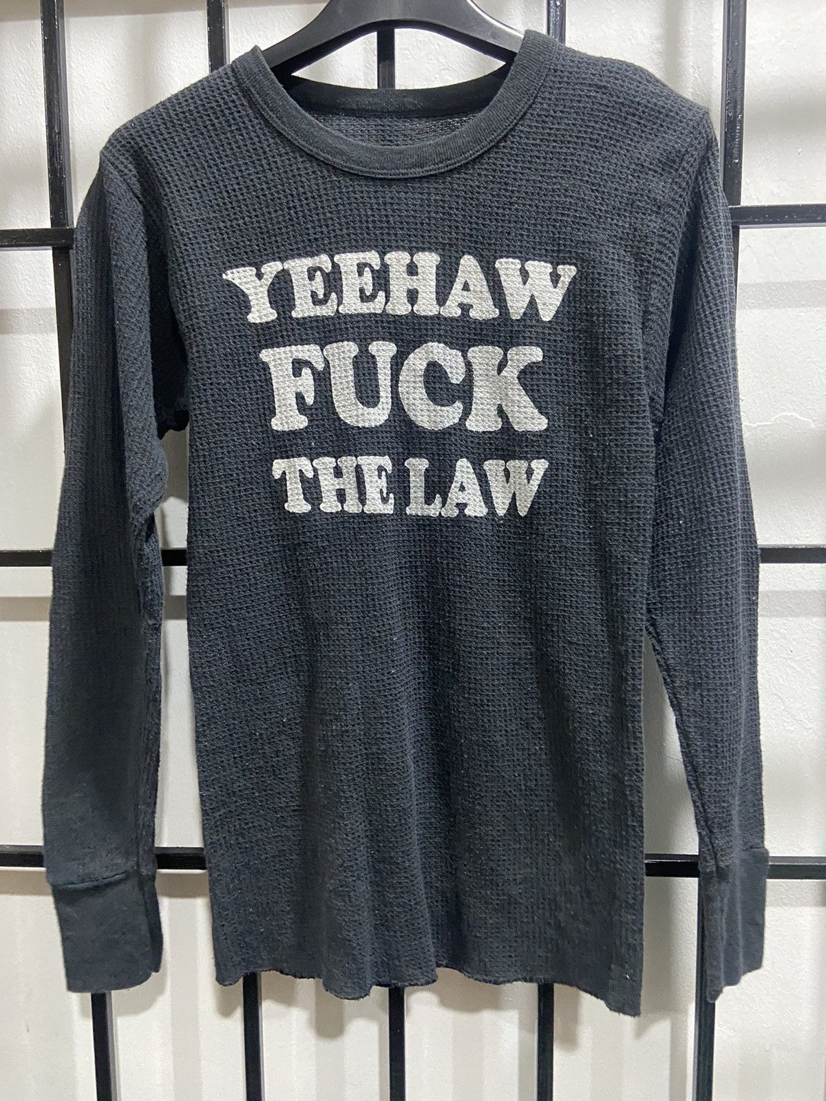 Vintage Funny Wording stretchable tshirt Size S / US 4 / IT 40 - 1 Thumbnail