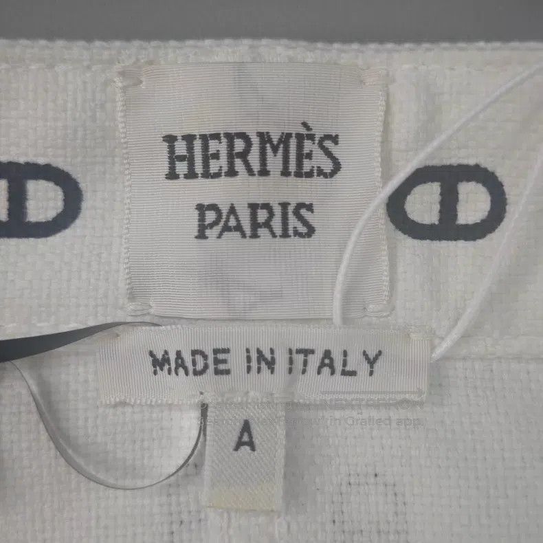 Hermes Hermes White pig nose full logo denim cotton long pants Size 26" / US 2 / IT 38 - 5 Thumbnail