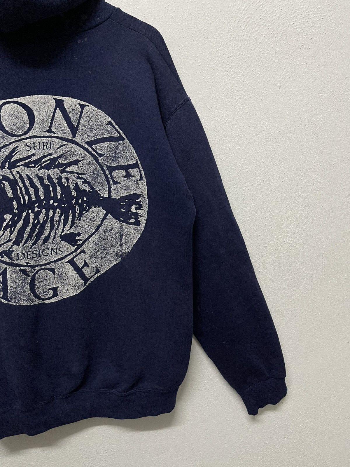 Vintage VINTAGE 90s BRONZE AGE SKATE SURF PULLOVER HOODIE Size US M / EU 48-50 / 2 - 17 Thumbnail