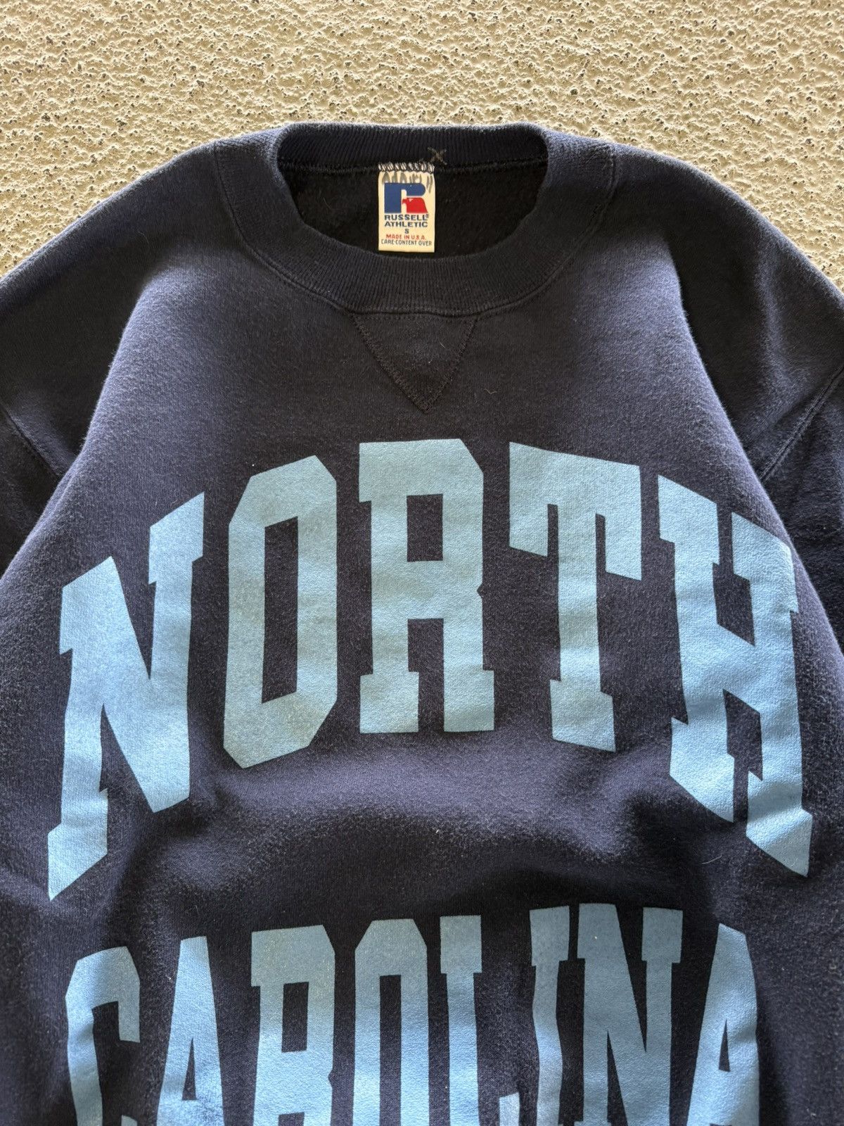 Russell Athletic 90S NORTH CAROLINA TARHEELS NAVY RUSSELL ATHLETIC SWEATSHIRT Size US S / EU 44-46 / 1 - 2 Thumbnail