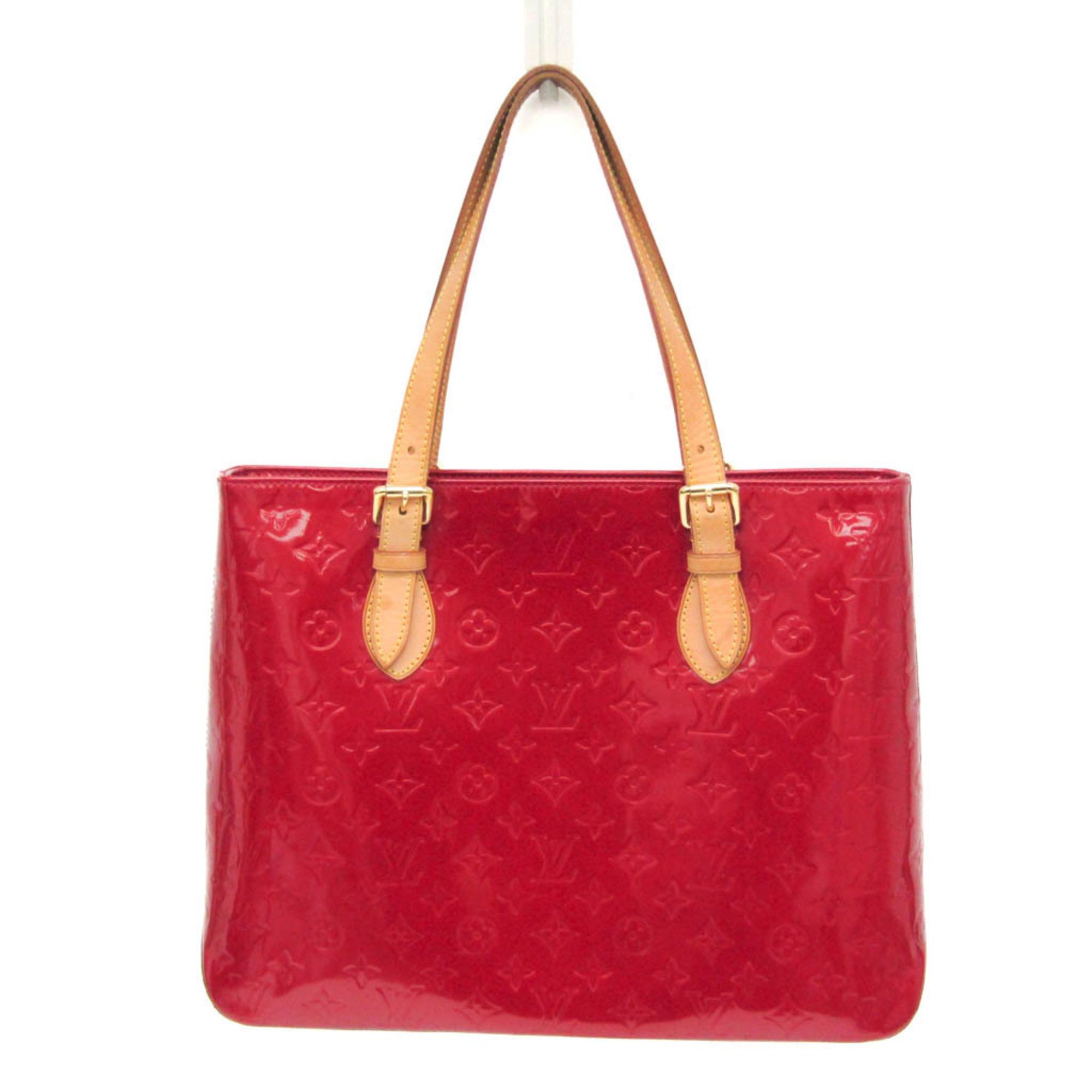 Louis Vuitton Brentwood Red Patent Leather Handbag (Pre-Owned) Size ONE SIZE - 1 Thumbnail