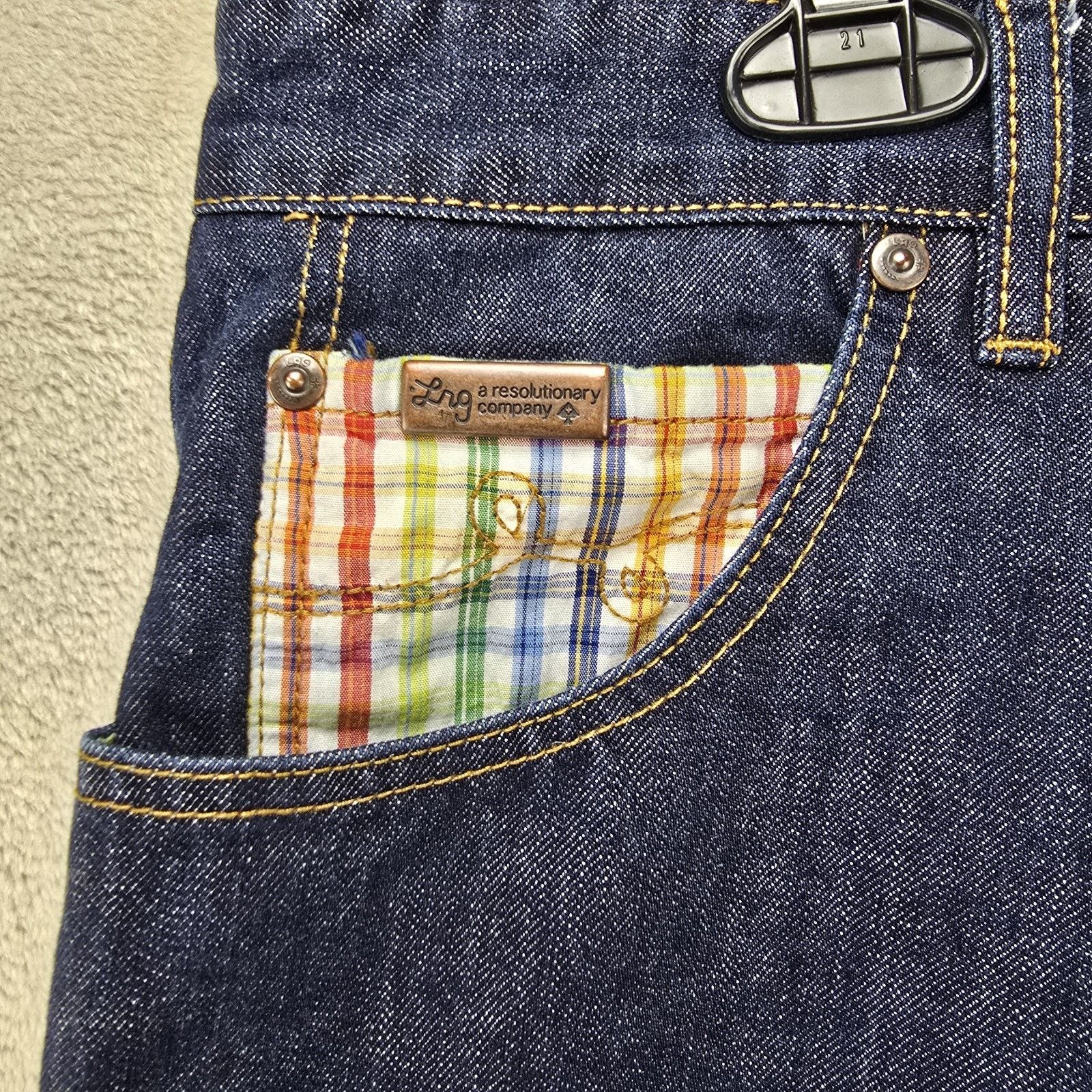 LRG Vintage LRG Lifted Research Group Jean Shorts 36 Baggy Y2K Size US 36 / EU 52 - 3 Thumbnail