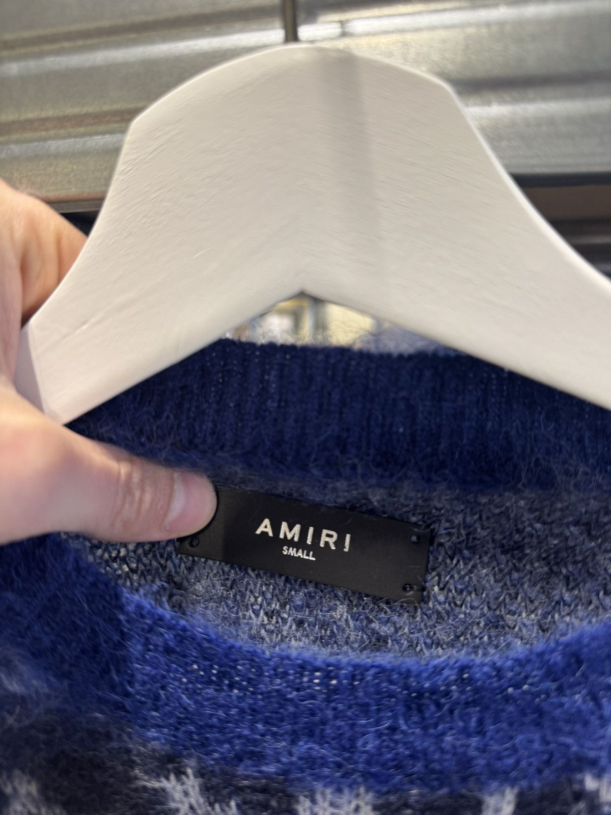 Amiri Amiri Brushed Mohair logo Sweater NEW 1200$ Size US S / EU 44-46 / 1 - 3 Thumbnail