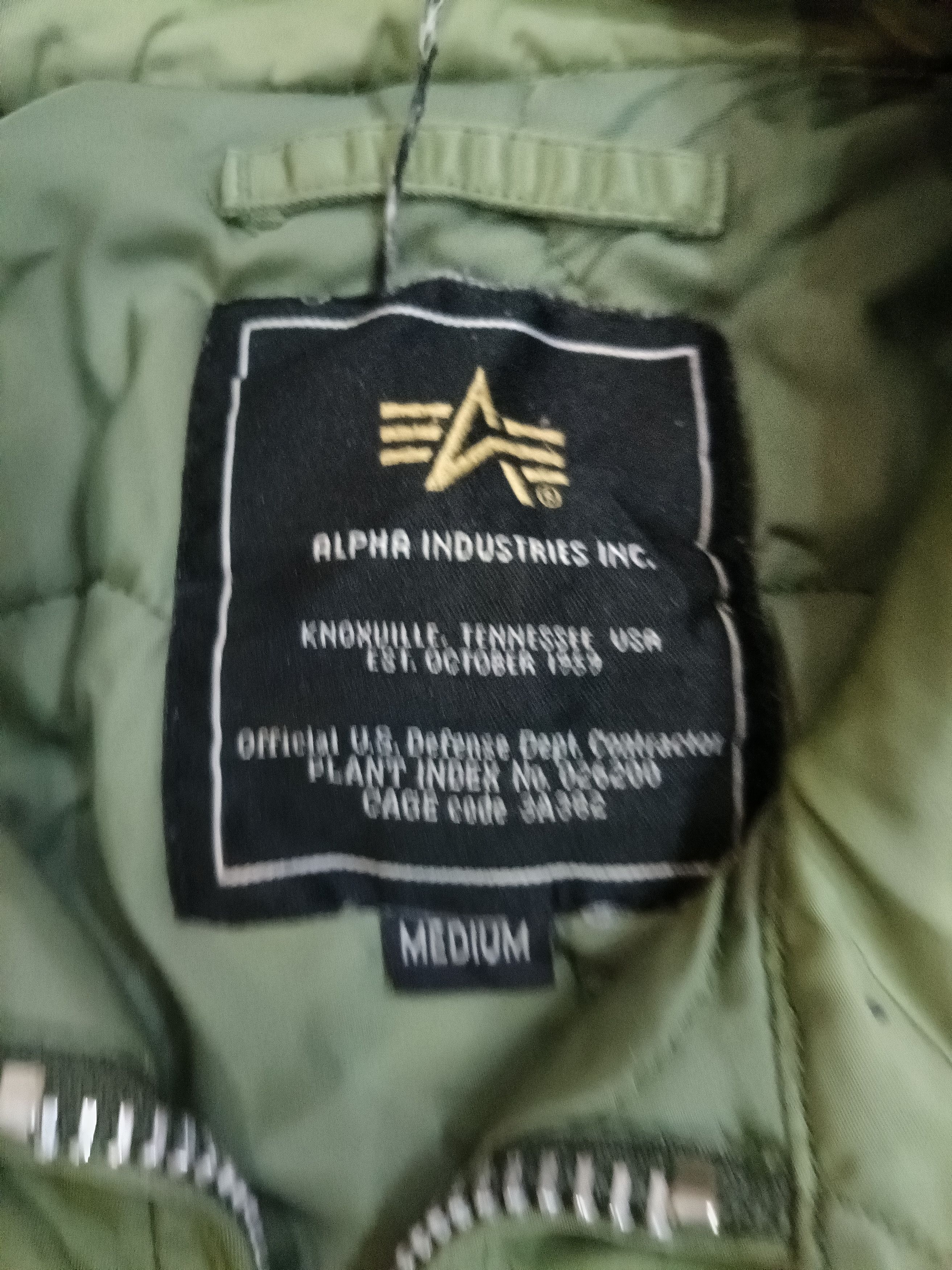 Alpha Industries × Vintage Vintage Alpha Bombers Size US M / EU 48-50 / 2 - 4 Thumbnail