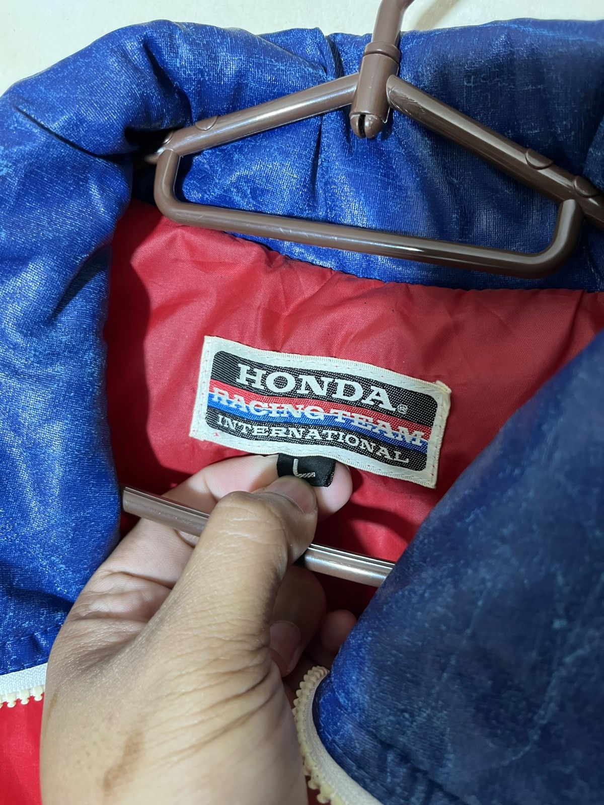 Honda Vintage Red Honda Club Jacket Size US L / EU 52-54 / 3 - 4 Thumbnail
