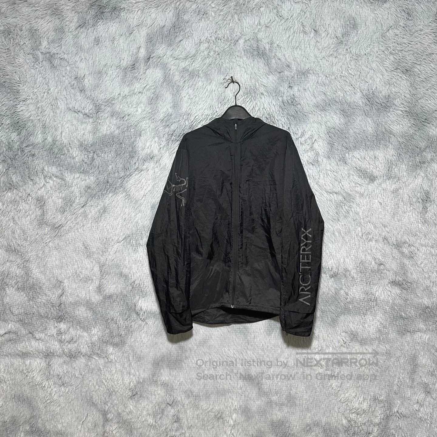 Arcteryx Norvan Windshell Hoody Black Size M.