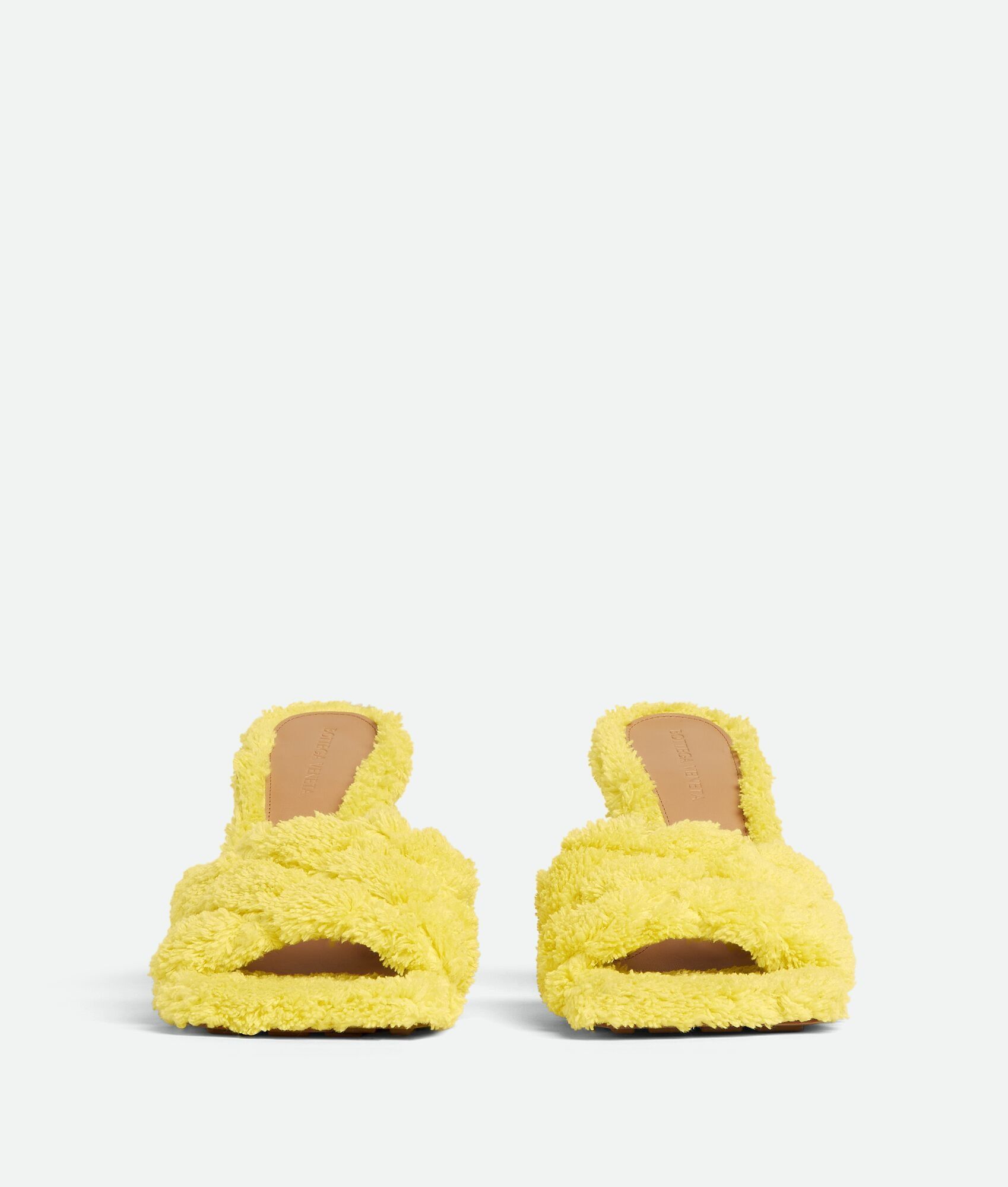 Bottega Veneta o1loc1c0925 734547 Padded Sandals Mules in Sherbert Size US 5 / IT 35 - 2 Thumbnail