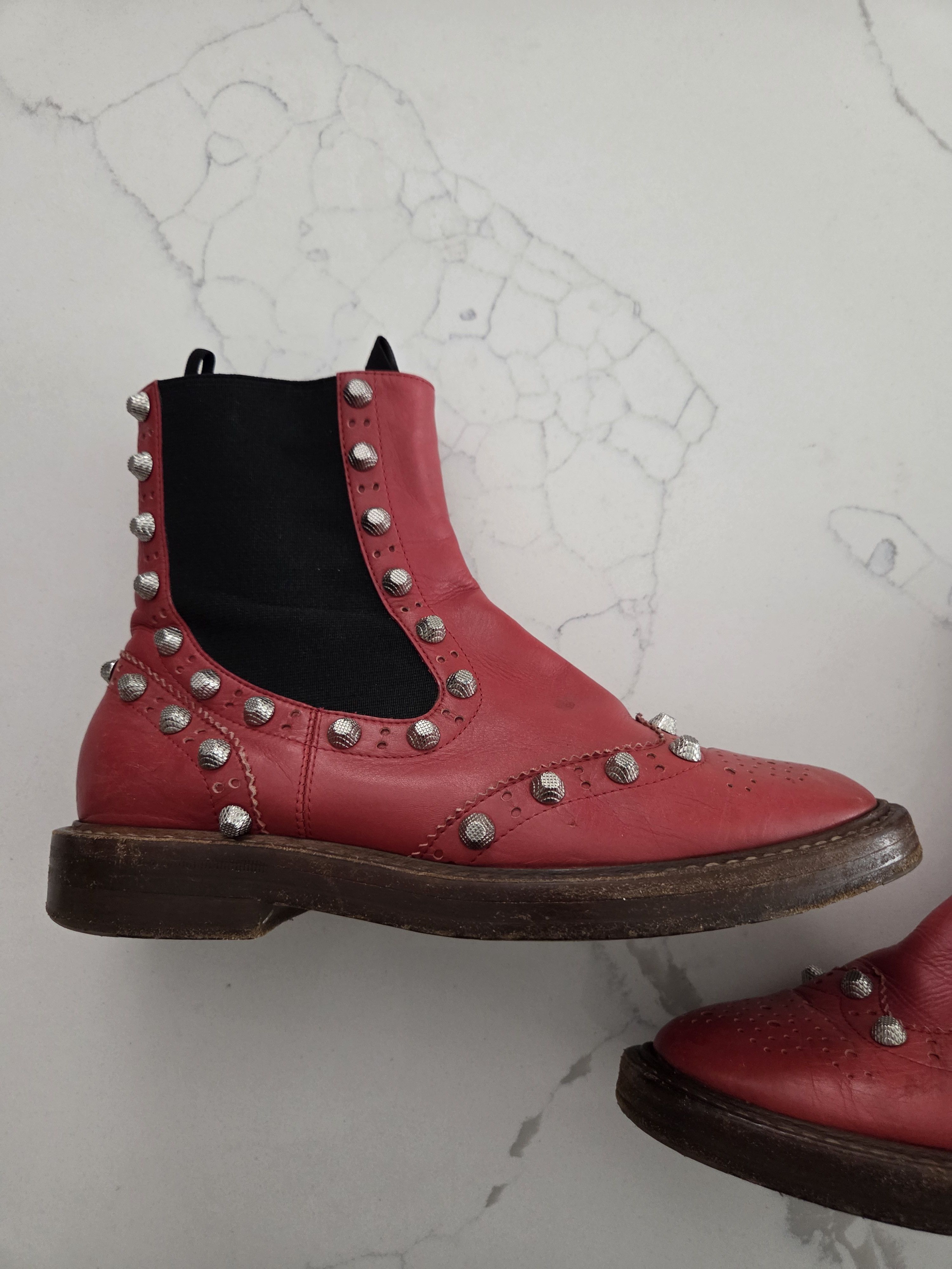 Balenciaga Studded Chelsea Boots Size US 9 / IT 39 - 3 Thumbnail