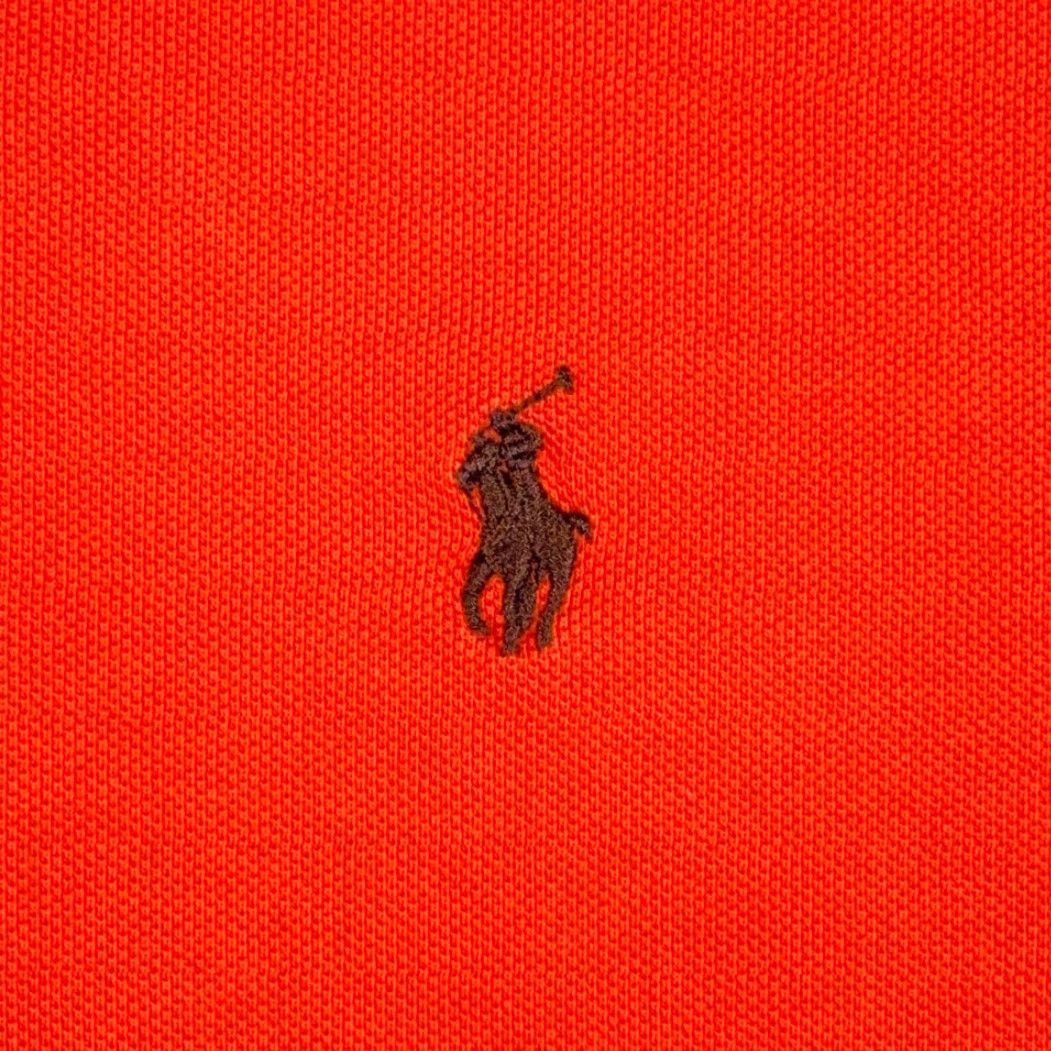 Polo Ralph Lauren VINTAGE Polo Ralph Lauren Shirt Adult LARGE Orange Long Sleeve Pony 90s Size US L / EU 52-54 / 3 - 4 Thumbnail