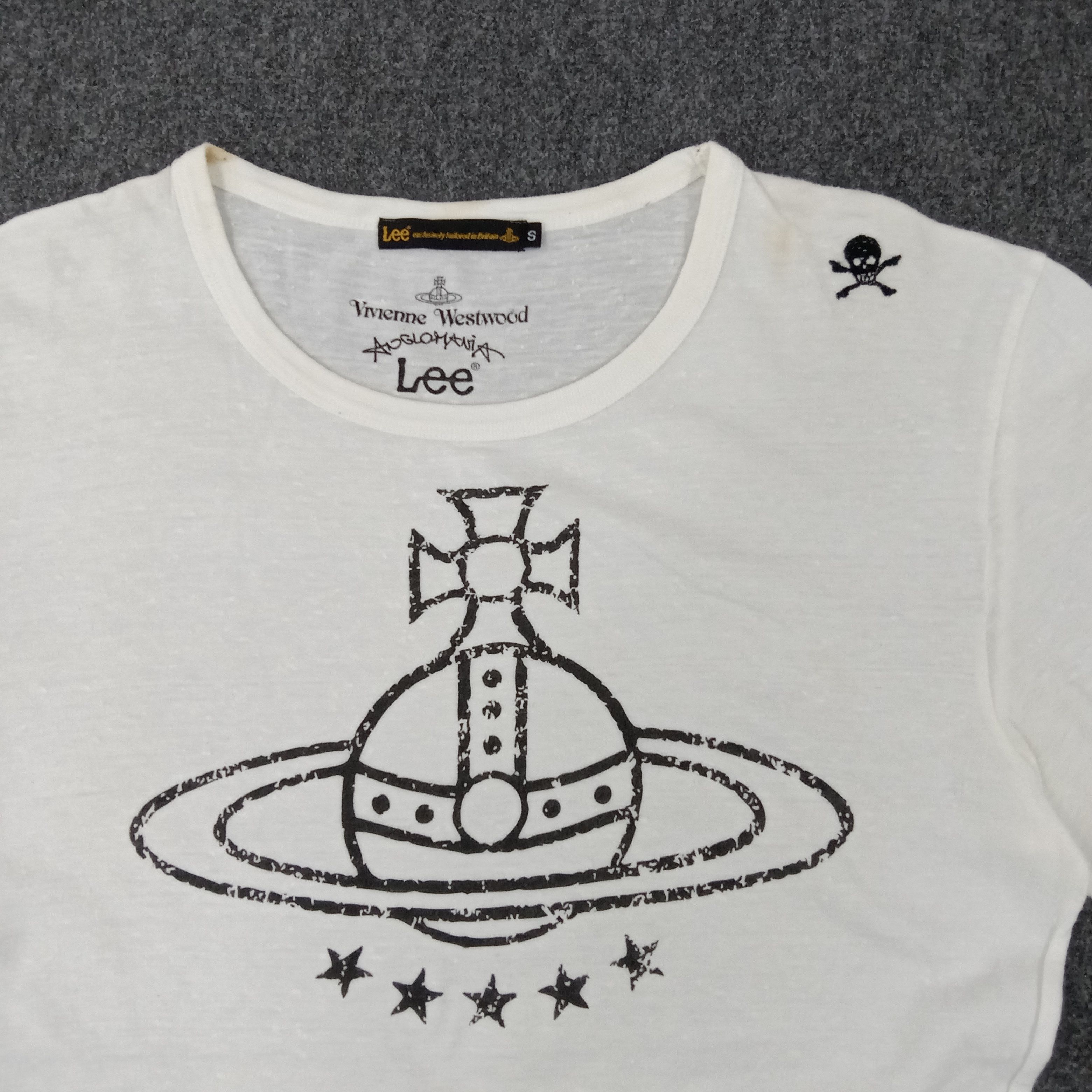 Lee × Vintage × Vivienne Westwood Vivienne Westwood X Lee Luxury Brand Punk Tshirt Size S / US 4 / IT 40 - 2 Thumbnail