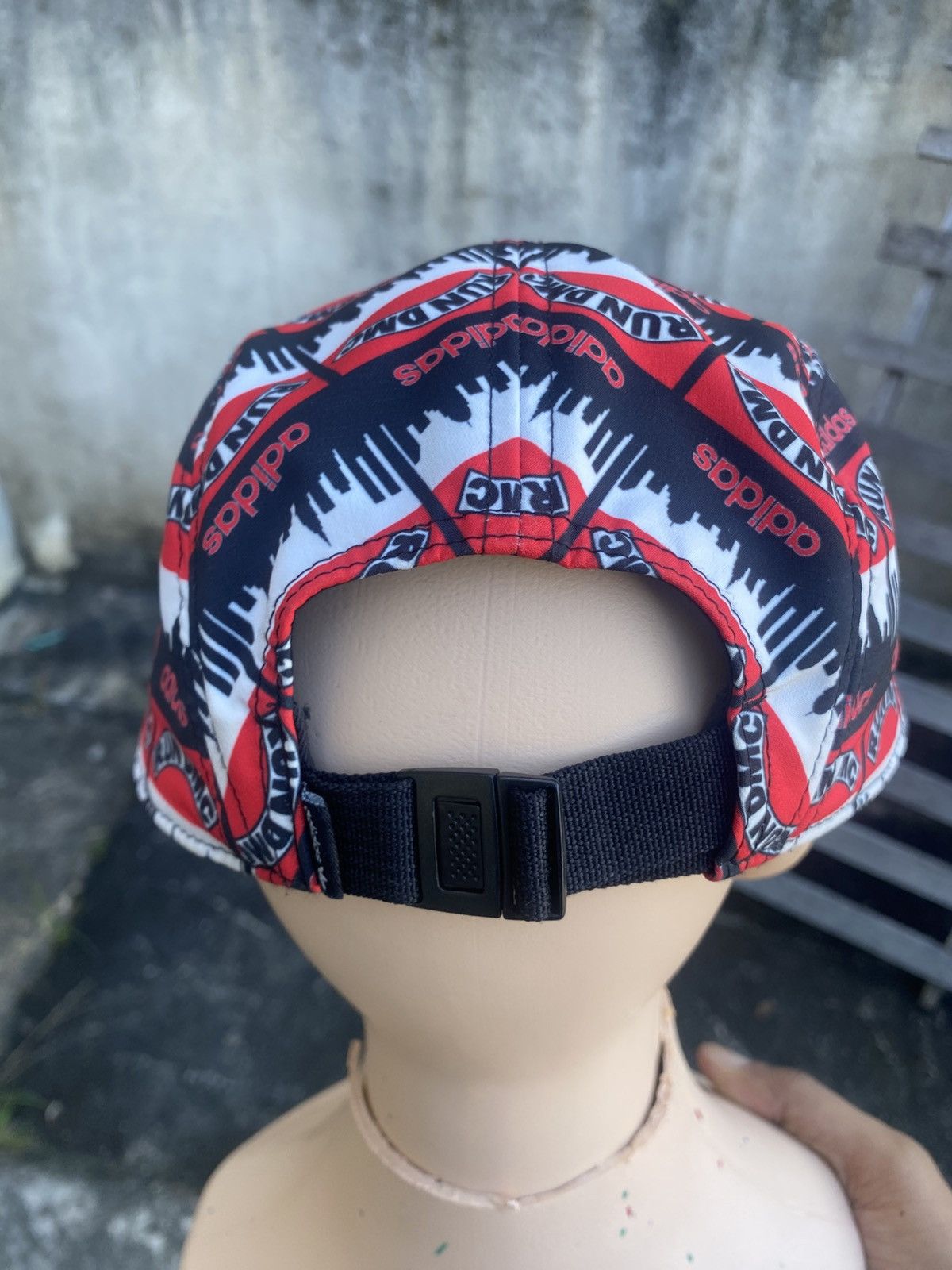 Adidas 🔥 Rare 🔥 Adidas Fullprint Run Dmc Hat Size ONE SIZE - 5 Thumbnail