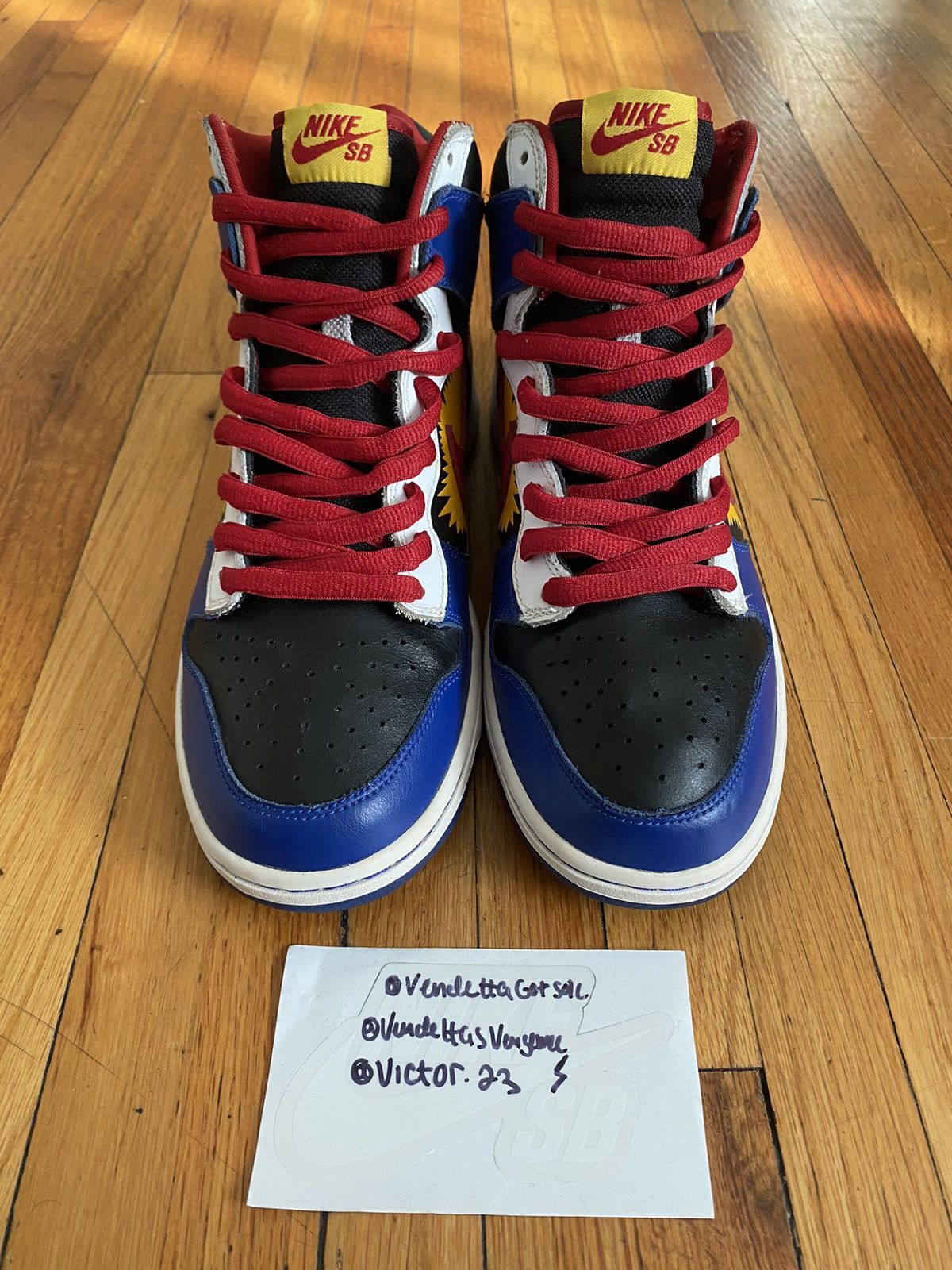 Nike Nike Sb Dunk High Comic Boom PROMO SAMPLE 9999 US9 Size US 9 / EU 42 - 3 Thumbnail