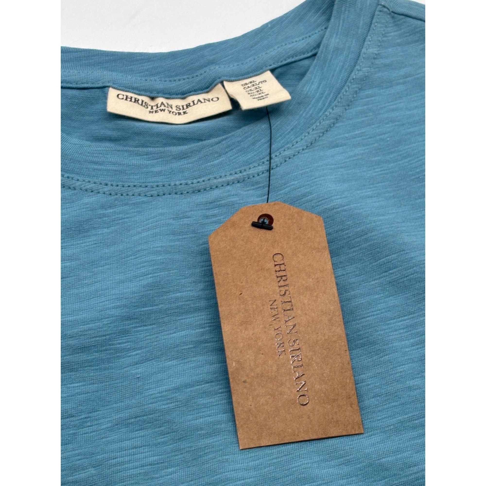 Christian Siriano Christian Siriano Womens Performance Tank Top, Blue, Sz. XL Size XL / US 12-14 / IT 48-50 - 8 Thumbnail