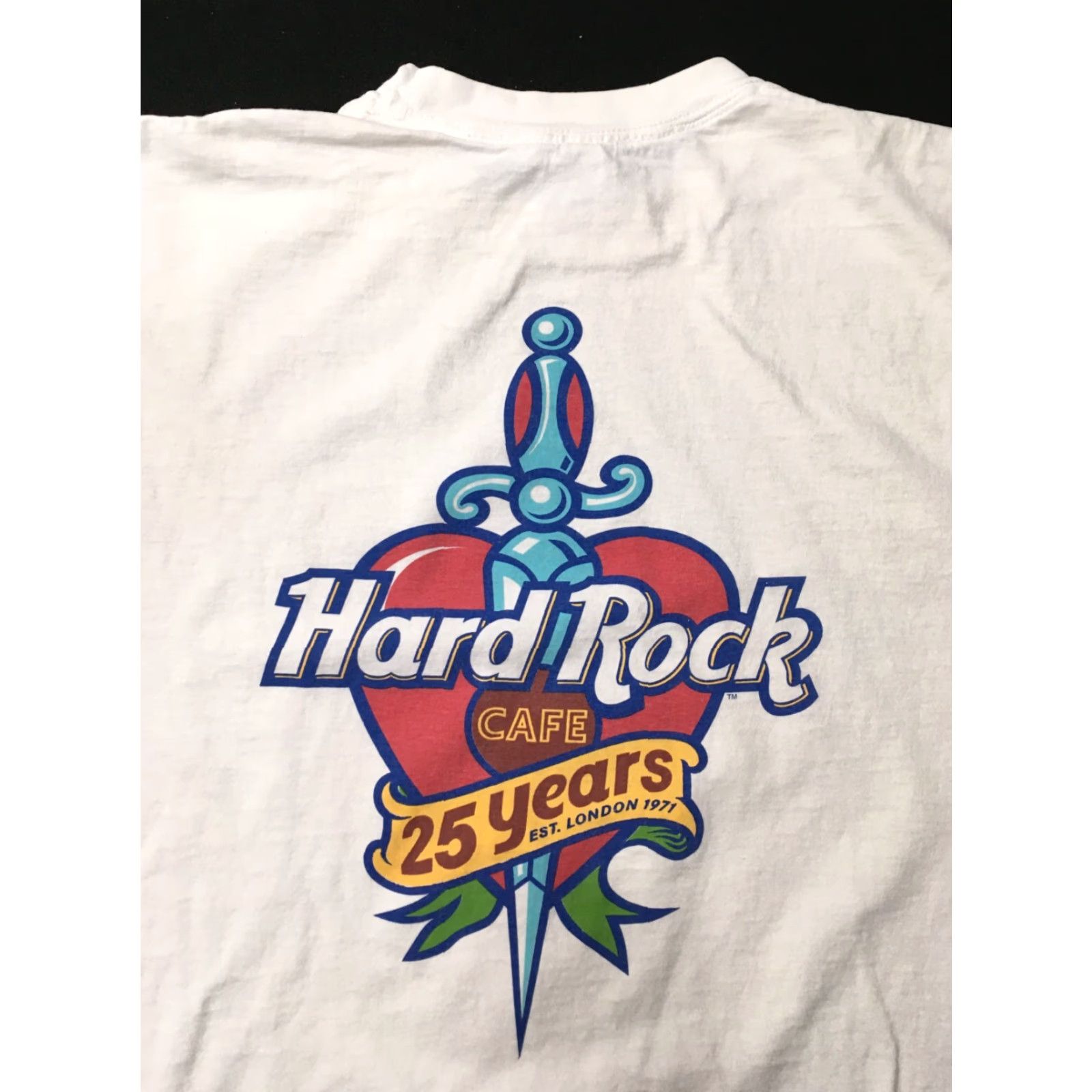 Hard Rock Cafe VINTAGE Hard Rock Cafe White T-Shirt XL 90s Y2K Short Sleeve Cotton Logo Men’s/Womens Shirt Size US XL / EU 56 / 4 - 8 Thumbnail