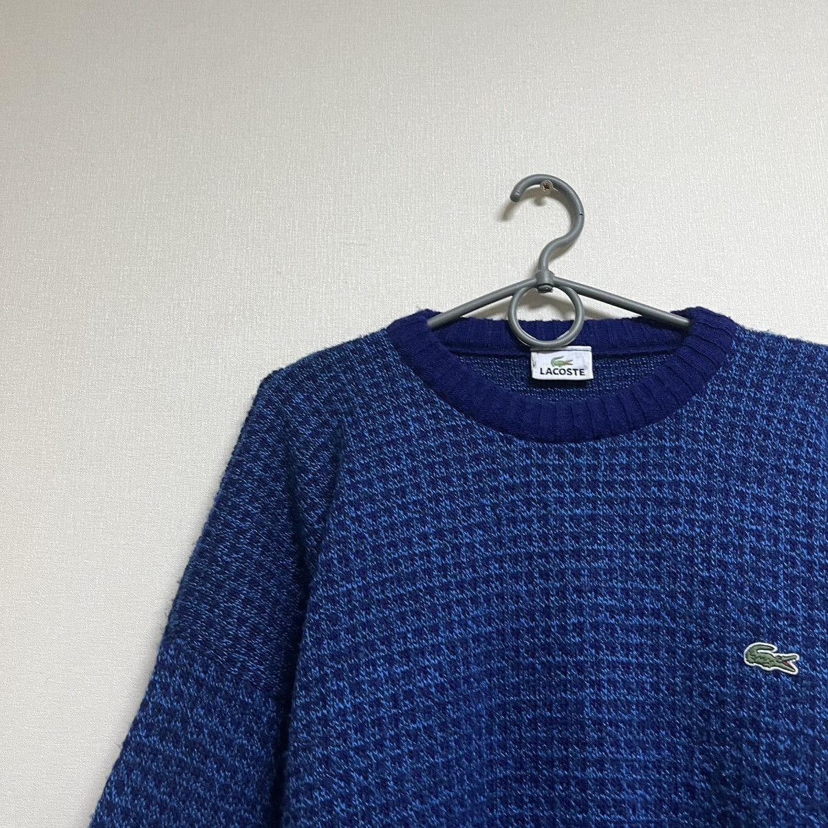 Lacoste Vintage Lacoste Sweater Wool Knit Baggy 90s Size US L / EU 52-54 / 3 - 3 Thumbnail