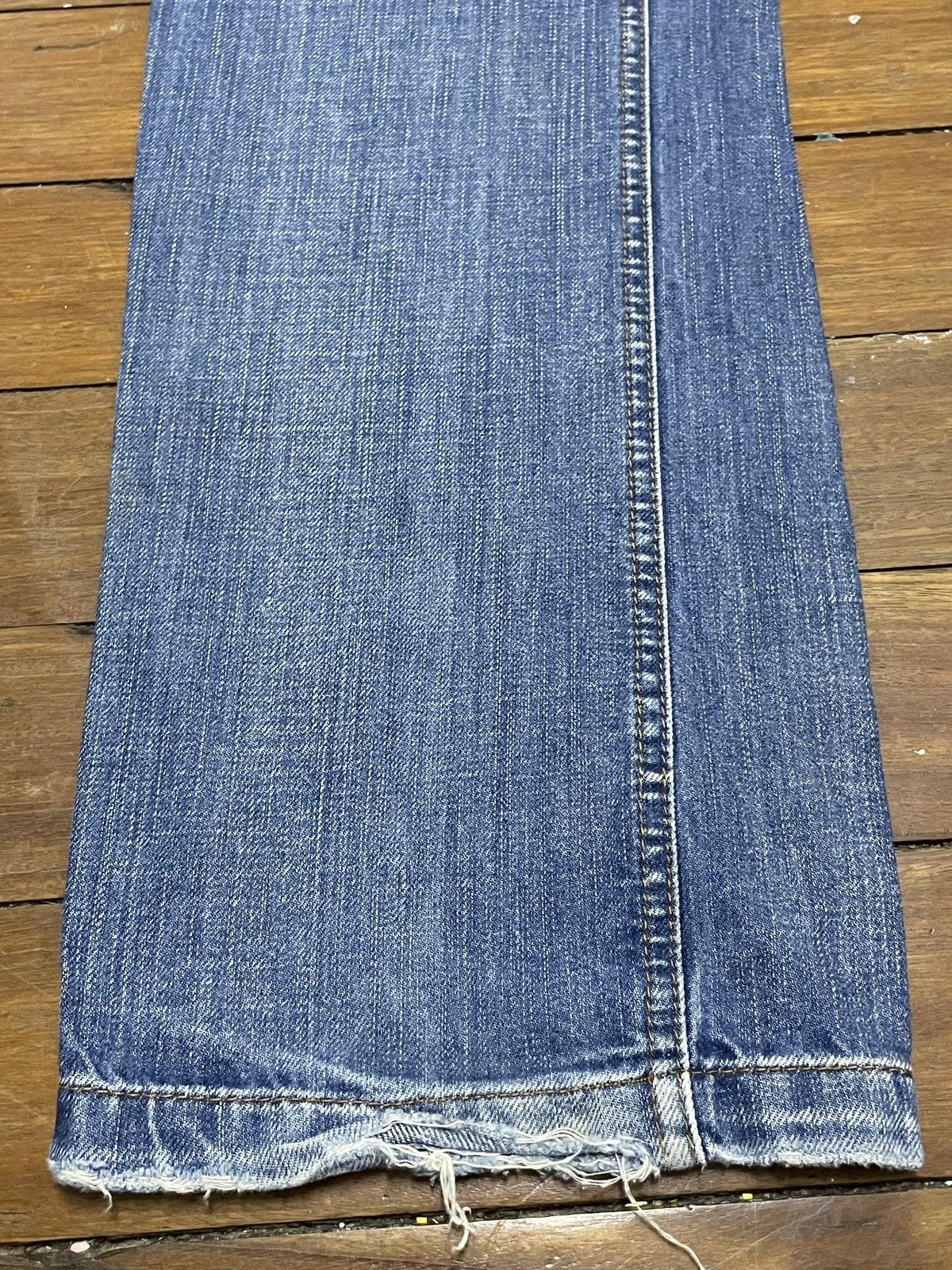 Japanese Brand × Vintage Very Rare Vintage Japanese Brand Karopals Flared Jeans 2000s Size US 28 / EU 44 - 7 Thumbnail