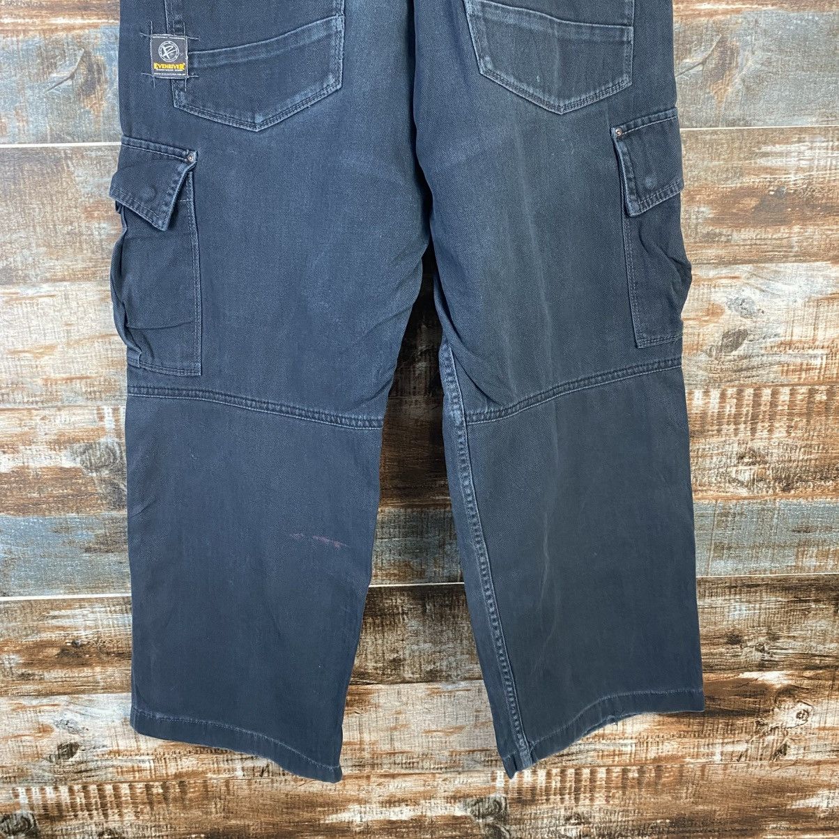 Japanese Brand DL Even River Dark Blue Cargo Multipocket Pants #C988 Size US 28 / EU 44 - 18 Thumbnail