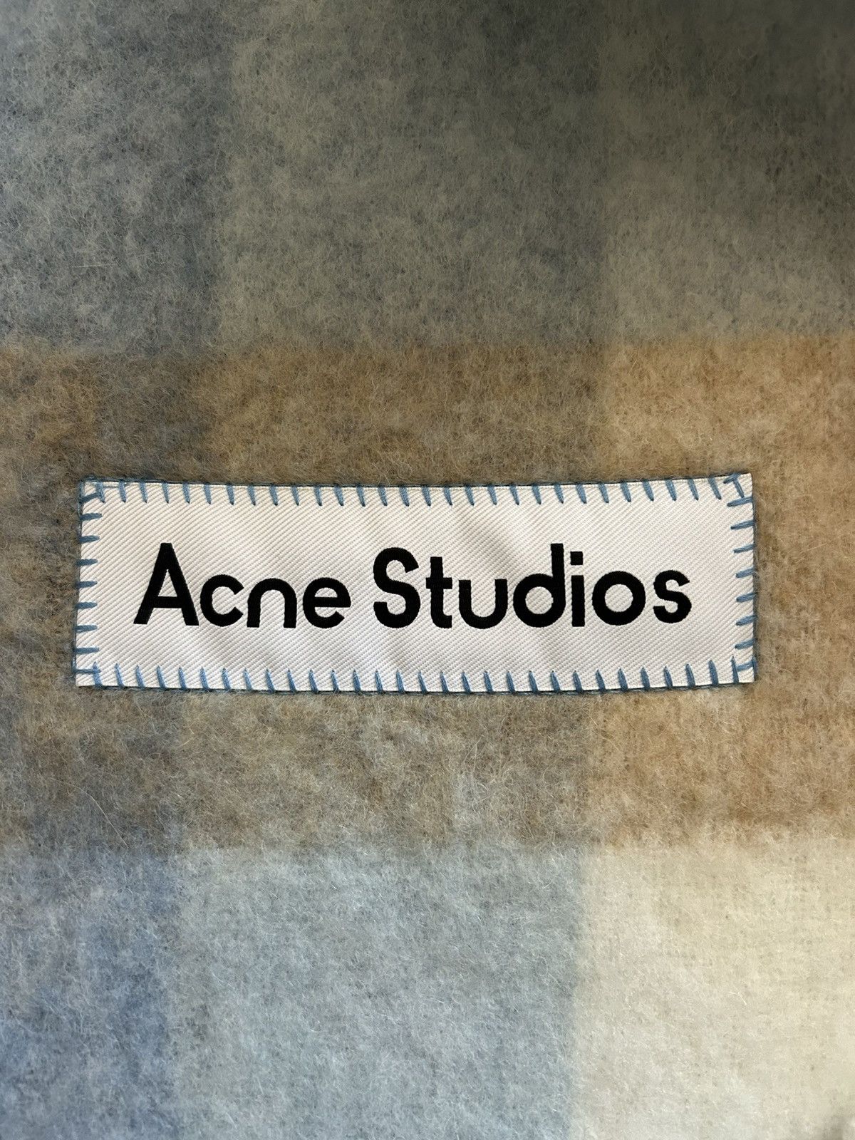 Acne Studios Acne Studios Multicolor Blue Mohair Scarf Size ONE SIZE - 5 Thumbnail