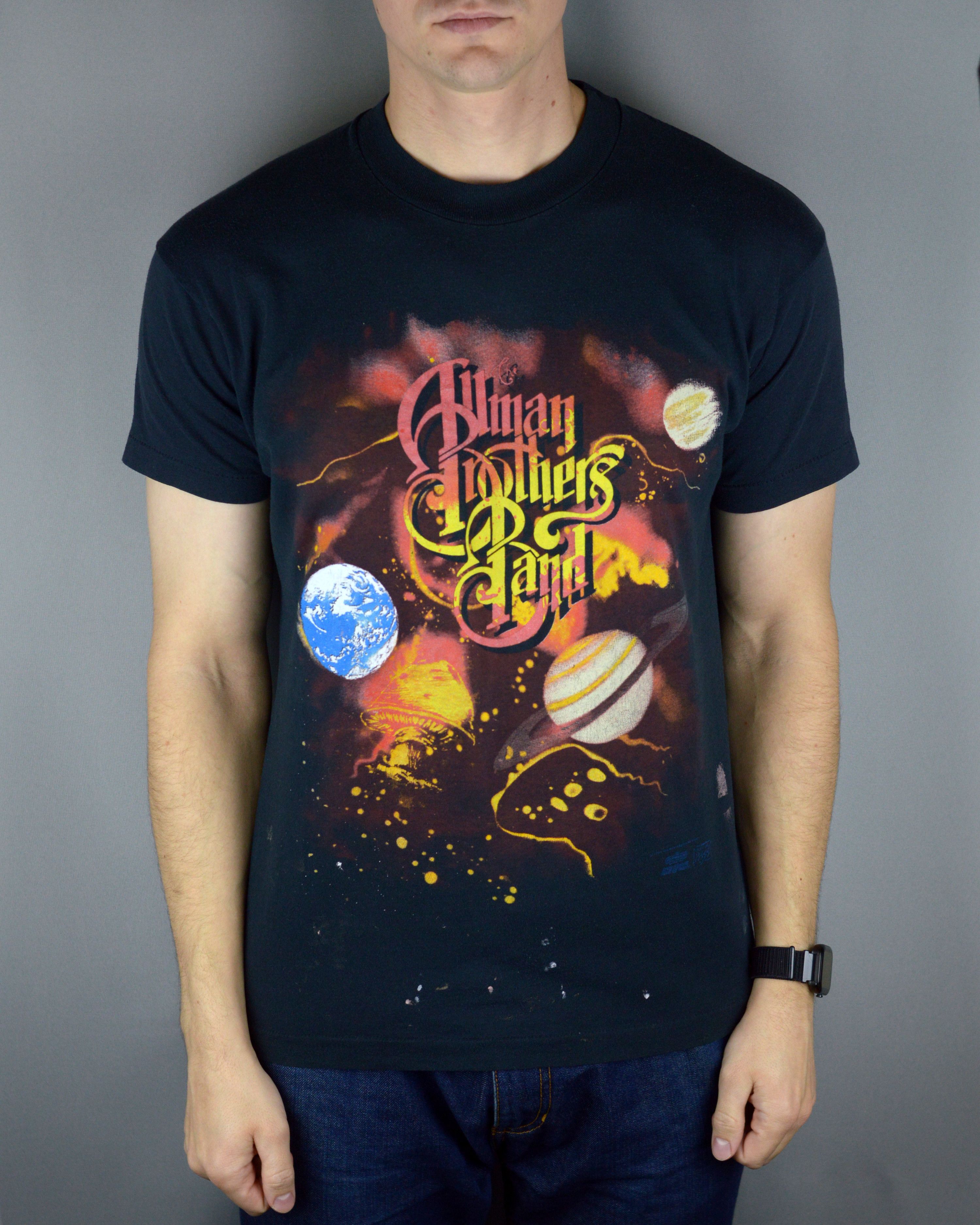 Vintage Vintage The Allman Brothers Band Shades of Two 1991 t shirt Size US XL / EU 56 / 4 - 1 Thumbnail