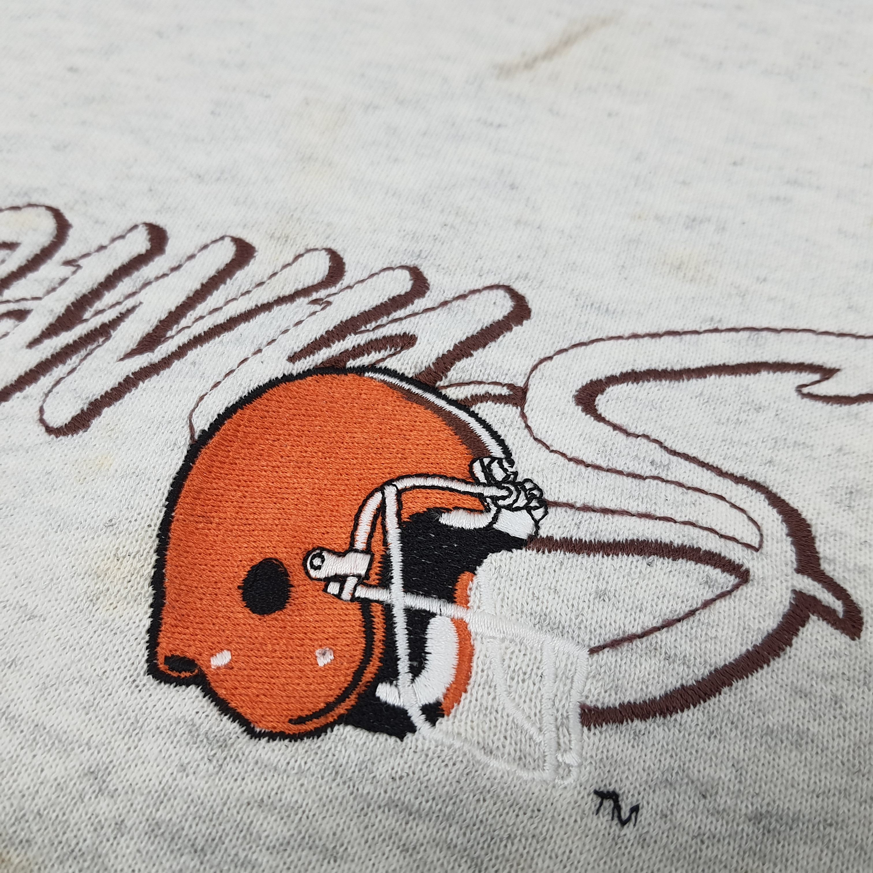 Antigua Vintage Cleveland Browns NFL Team Sweatshirt C273N25 Size US L / EU 52-54 / 3 - 3 Thumbnail
