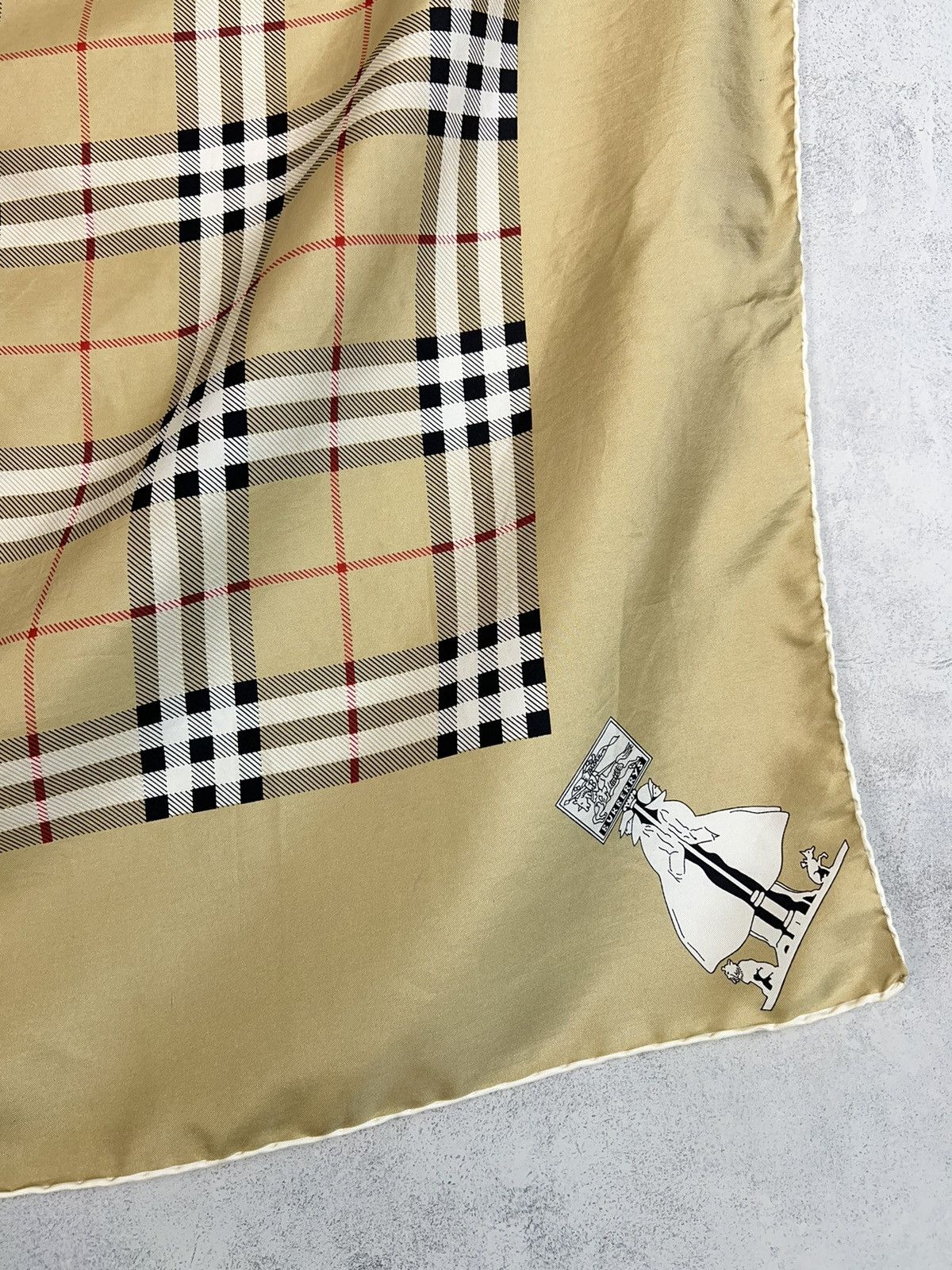 Burberry Vintage Burberry Nova Check Shawl Scarf Size ONE SIZE - 6 Thumbnail