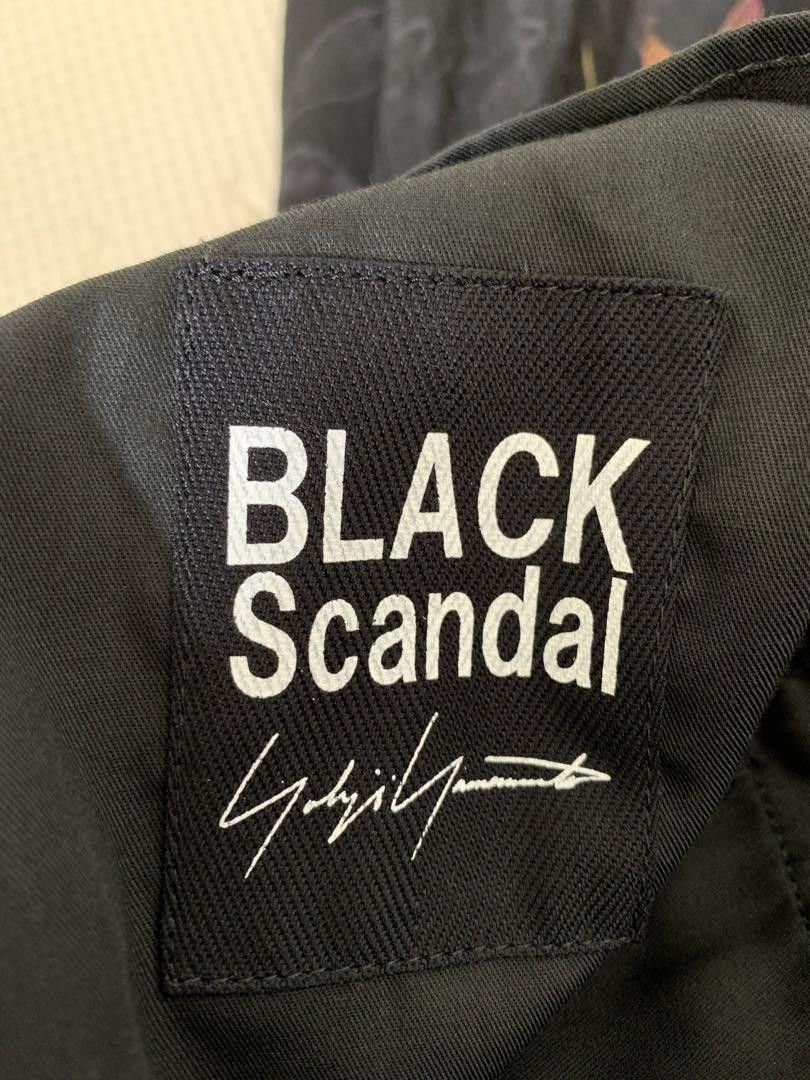 Yohji Yamamoto Black Scandal 19ss look27 printed rayon pants HH-p54-249 Size US 34 / EU 50 - 7 Thumbnail
