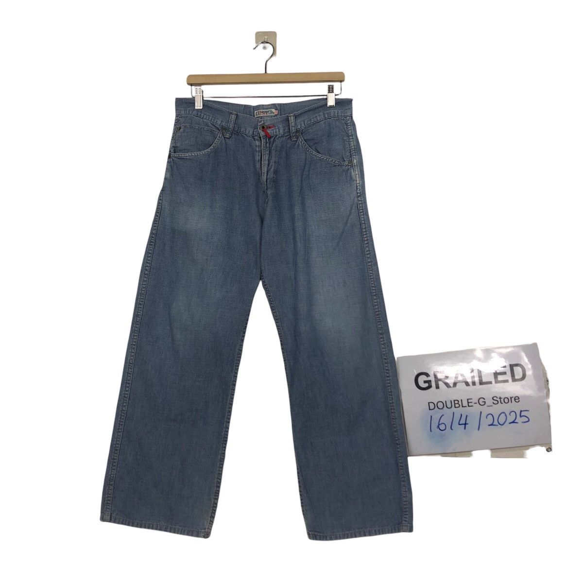 Japanese Brand 📌Vintage Denim Jeans Pink House Karl Helmut Japan Size 32" / US 10 / IT 46 - 1 Thumbnail