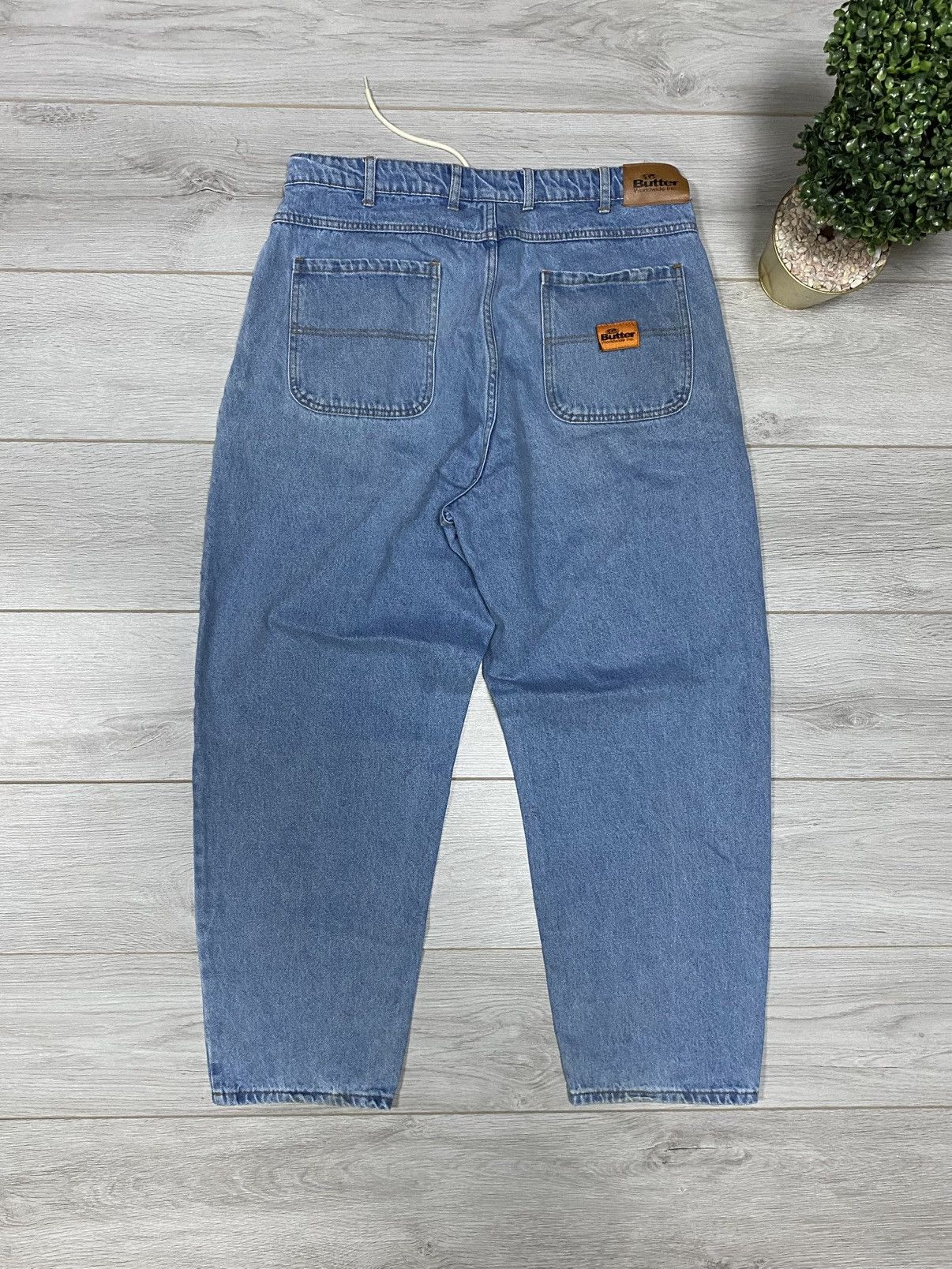 Vintage butter baggiest Wide jeans skate y2k Size US 34 / EU 50 - 2 Thumbnail