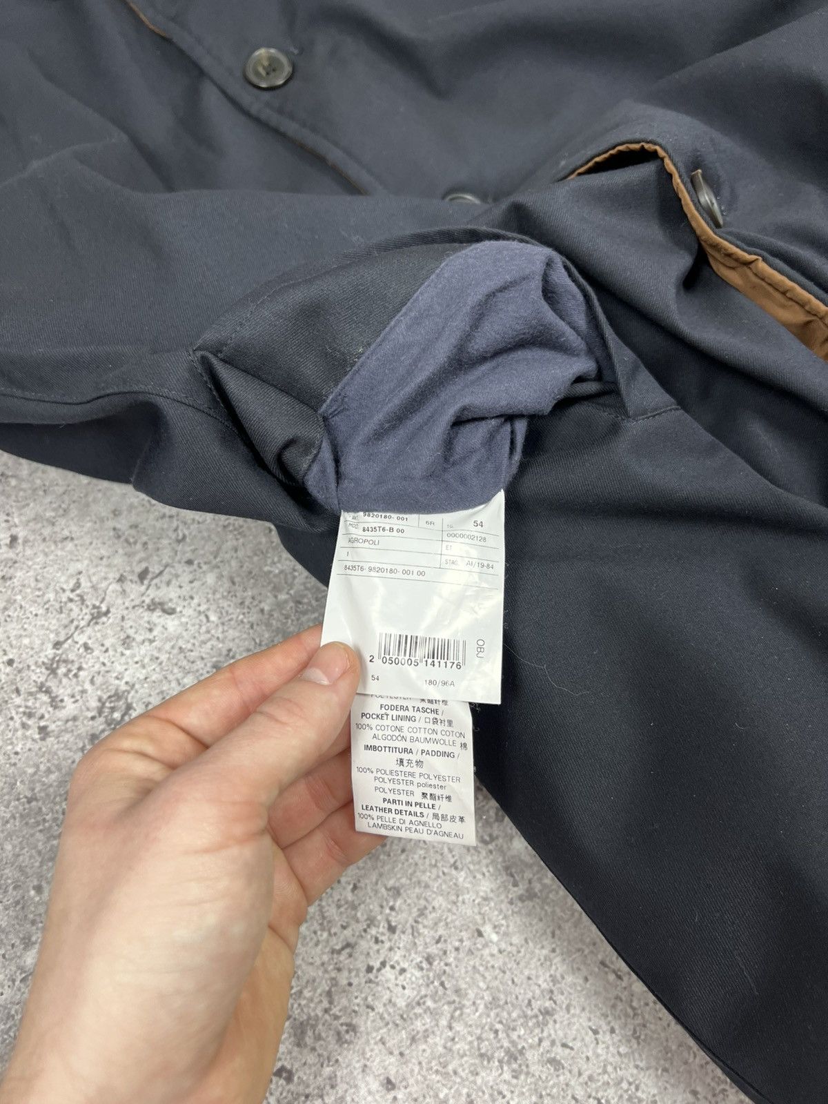 Corneliani Corneliani Reversible Coat Jacket Brown Blue Size US L / EU 52-54 / 3 - 19 Thumbnail