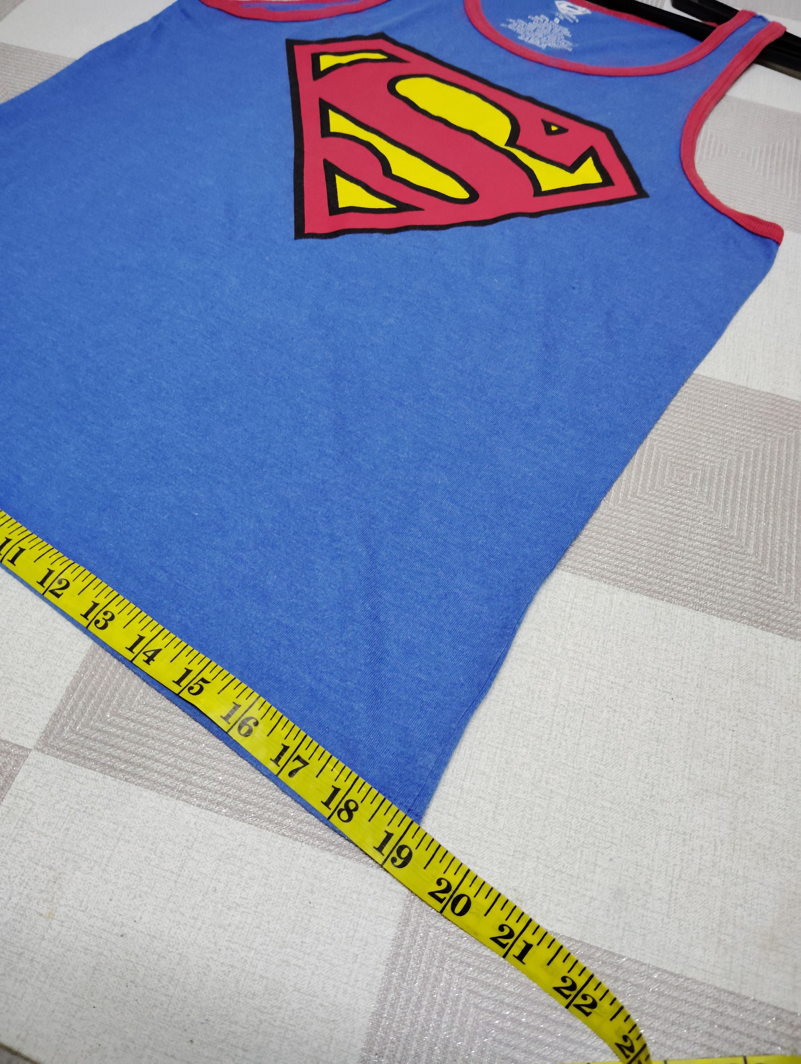 DC Comics SUPERMAN MEN TANK TOP Size US S / EU 44-46 / 1 - 7 Thumbnail
