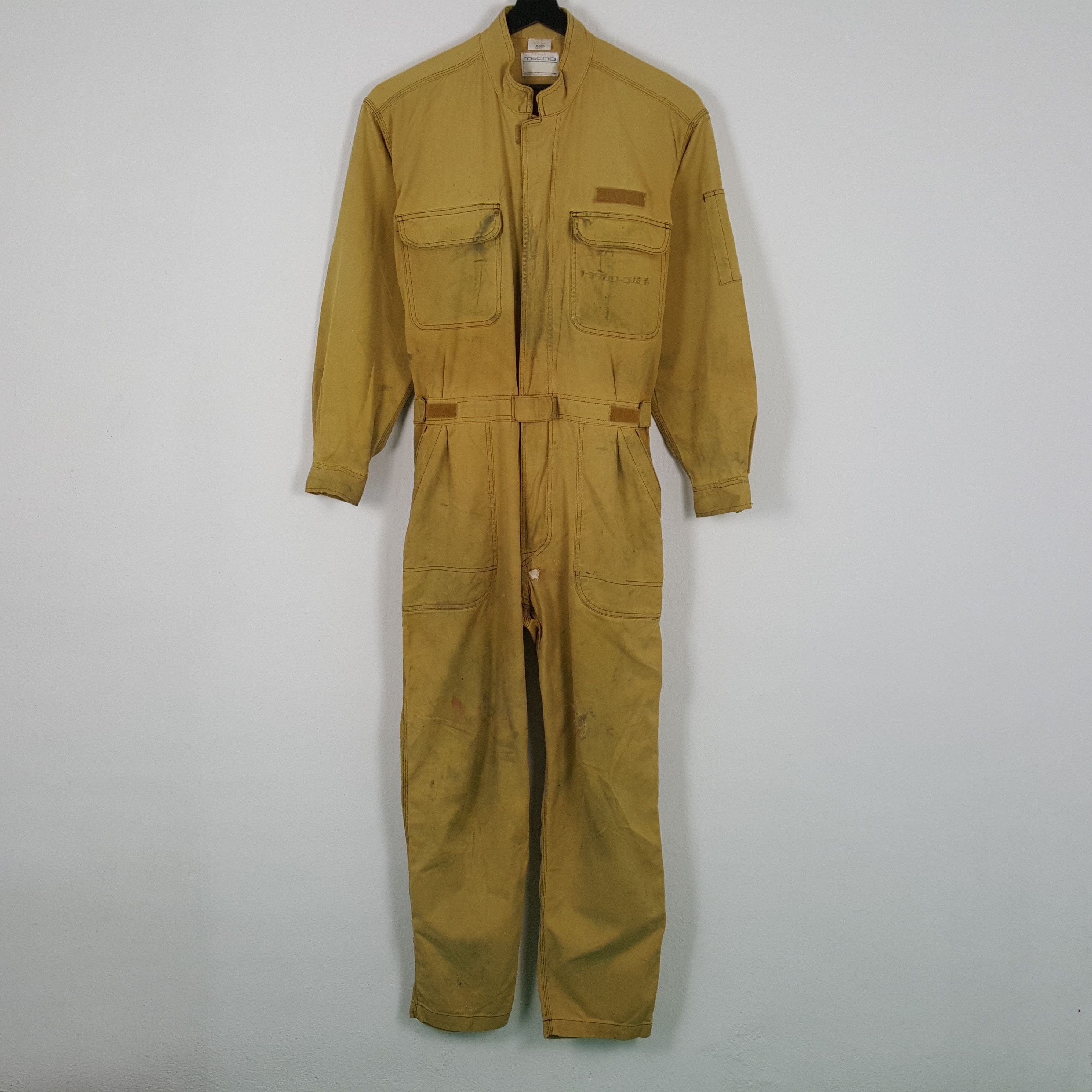 Japanese Brand × Vintage TOYOTA TECNO Motorsports Racing Style Coverall Jacket Size US M / EU 48-50 / 2 - 4 Thumbnail