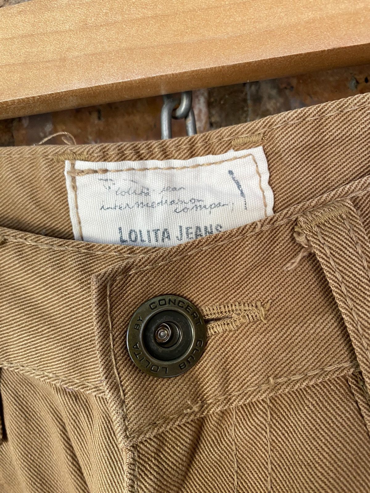 20471120 Lolita Jeans x Yoshitomo Nara big flap pocket pants Size US 31 - 13 Thumbnail