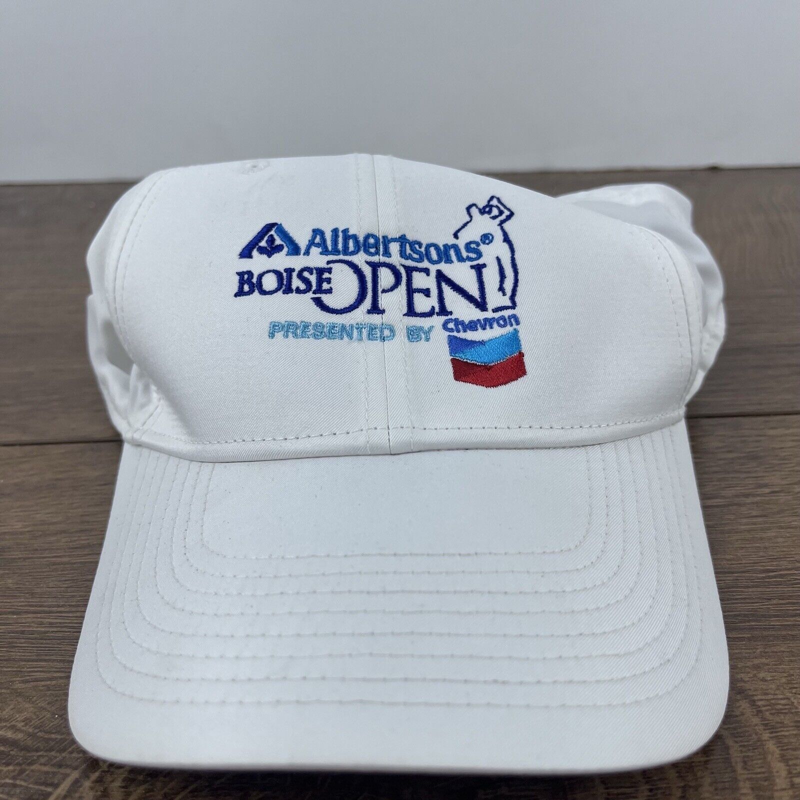 Nike Albertsons Boise Open Hat Nike Golf White Adjustable Hat Whi Size ONE SIZE - 4 Thumbnail