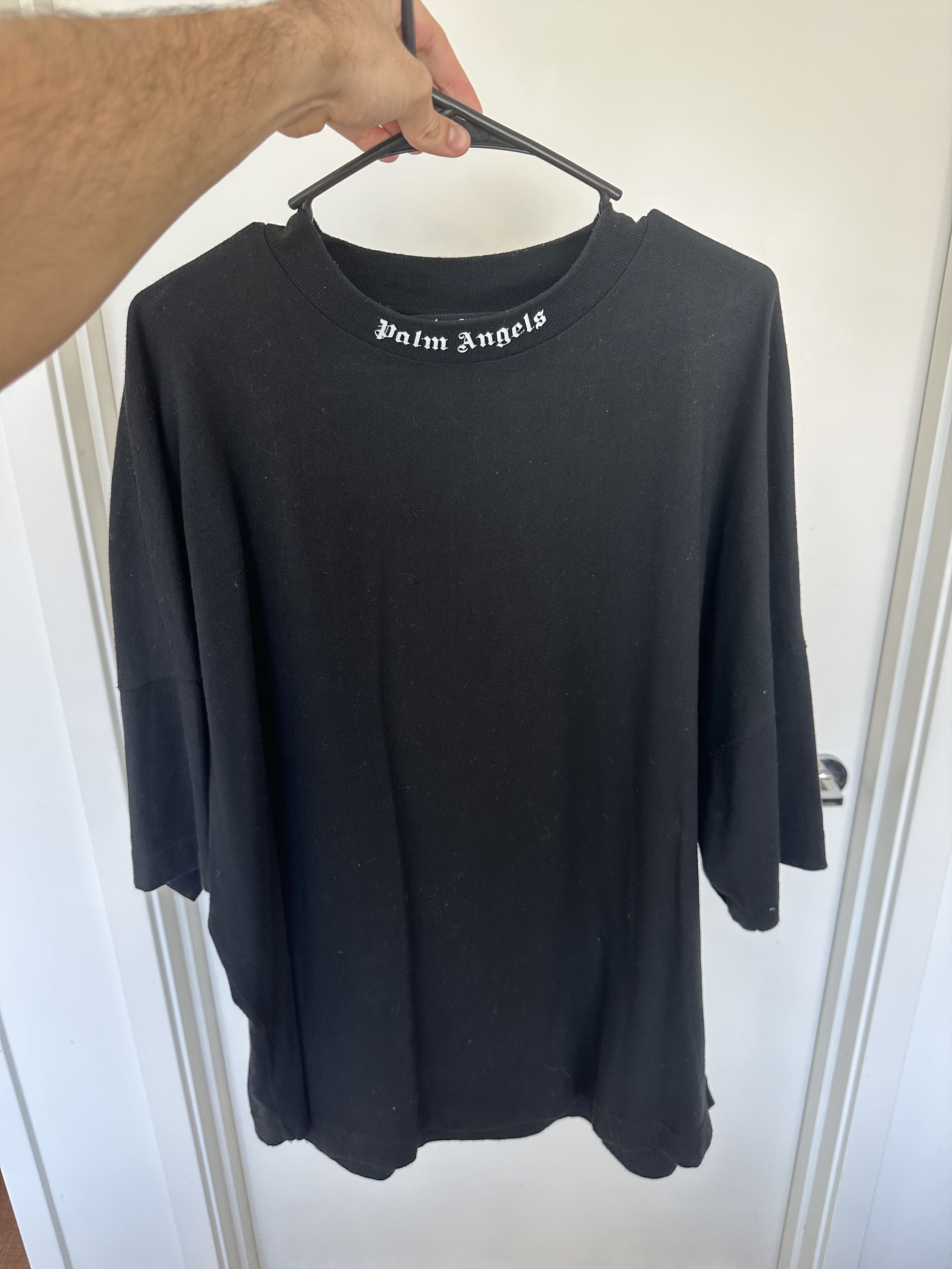 Palm Angels Palm Angels Classic Logo Over Tee Man Black Size US XL / EU 56 / 4 - 4 Thumbnail