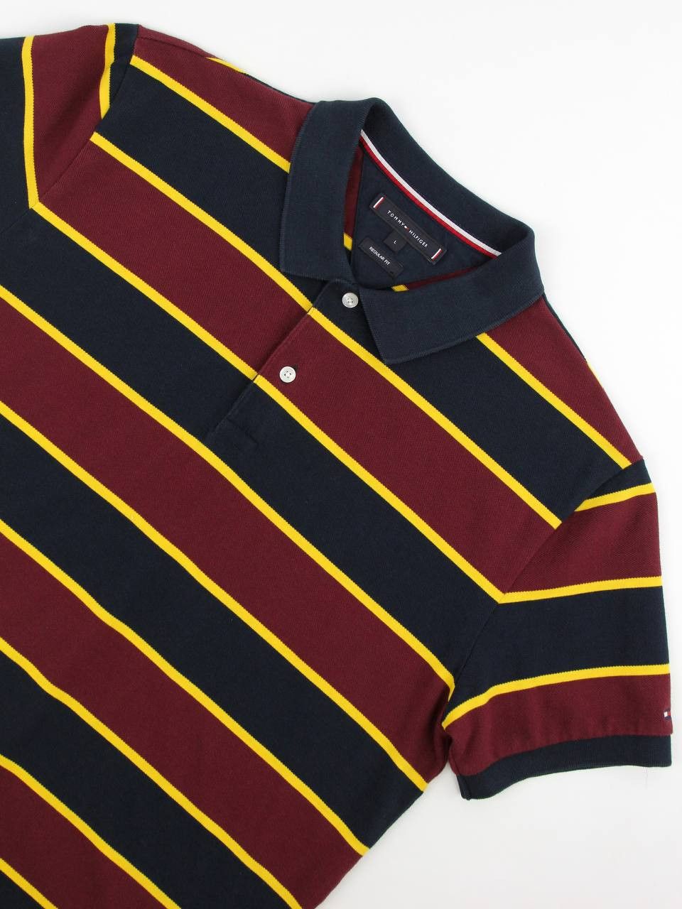 Tommy Hilfiger TOMMY HILFIGER Regular striped polo shirt Size US L / EU 52-54 / 3 - 7 Thumbnail