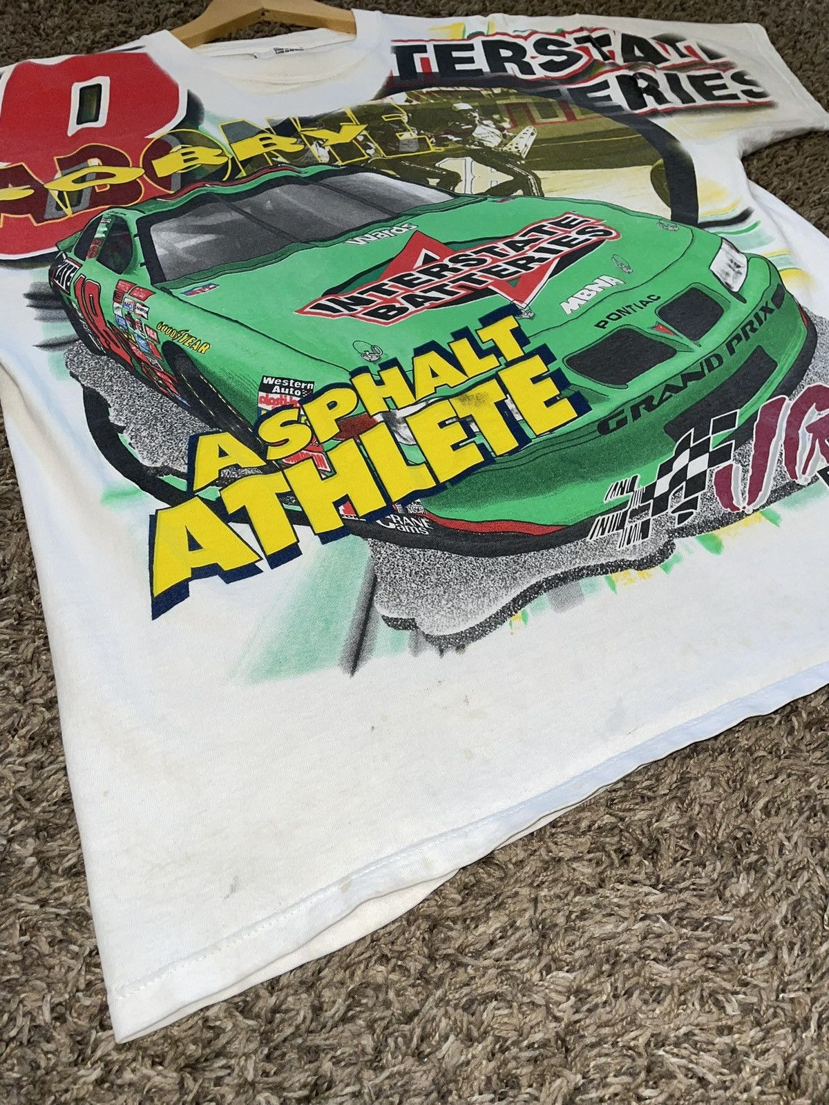 Chase Authentics × NASCAR × Vintage Vintage Nascar AOP Bobby Labonte T-Shirt Size US L / EU 52-54 / 3 - 4 Thumbnail