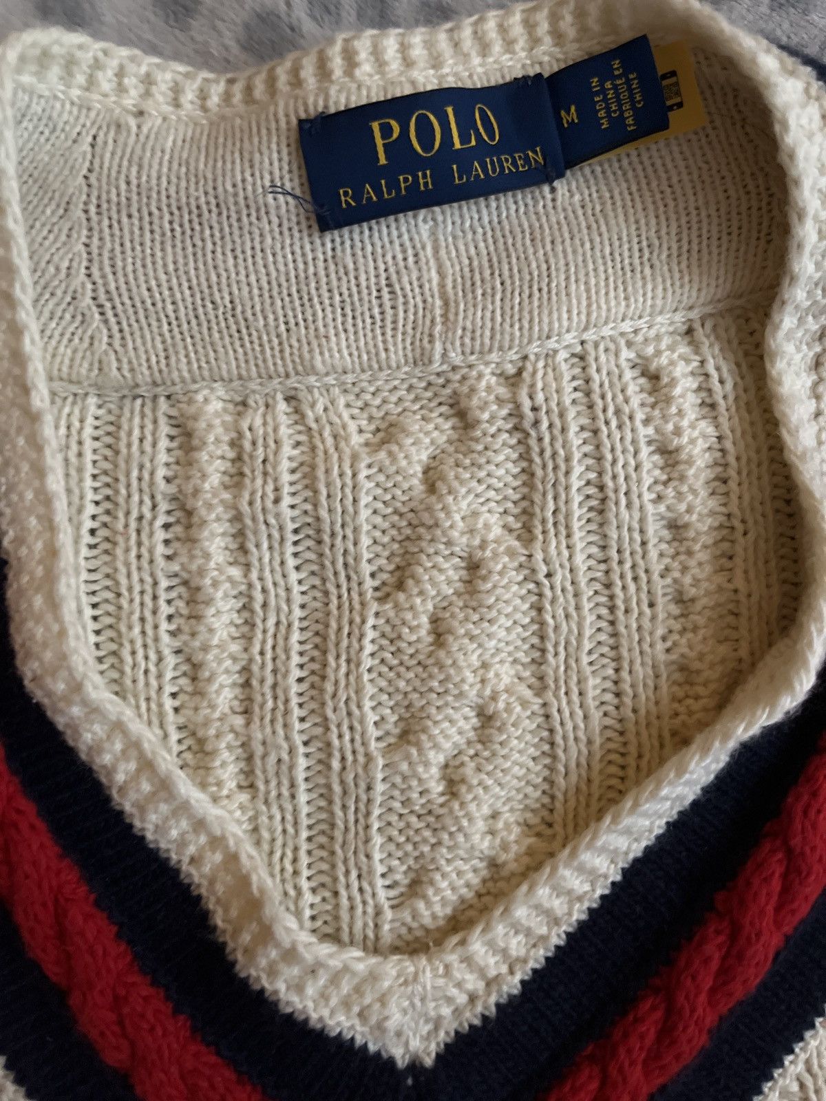 Polo Ralph Lauren Iconic Ralph Lauren Cricket Sweater Size US M / EU 48-50 / 2 - 4 Thumbnail