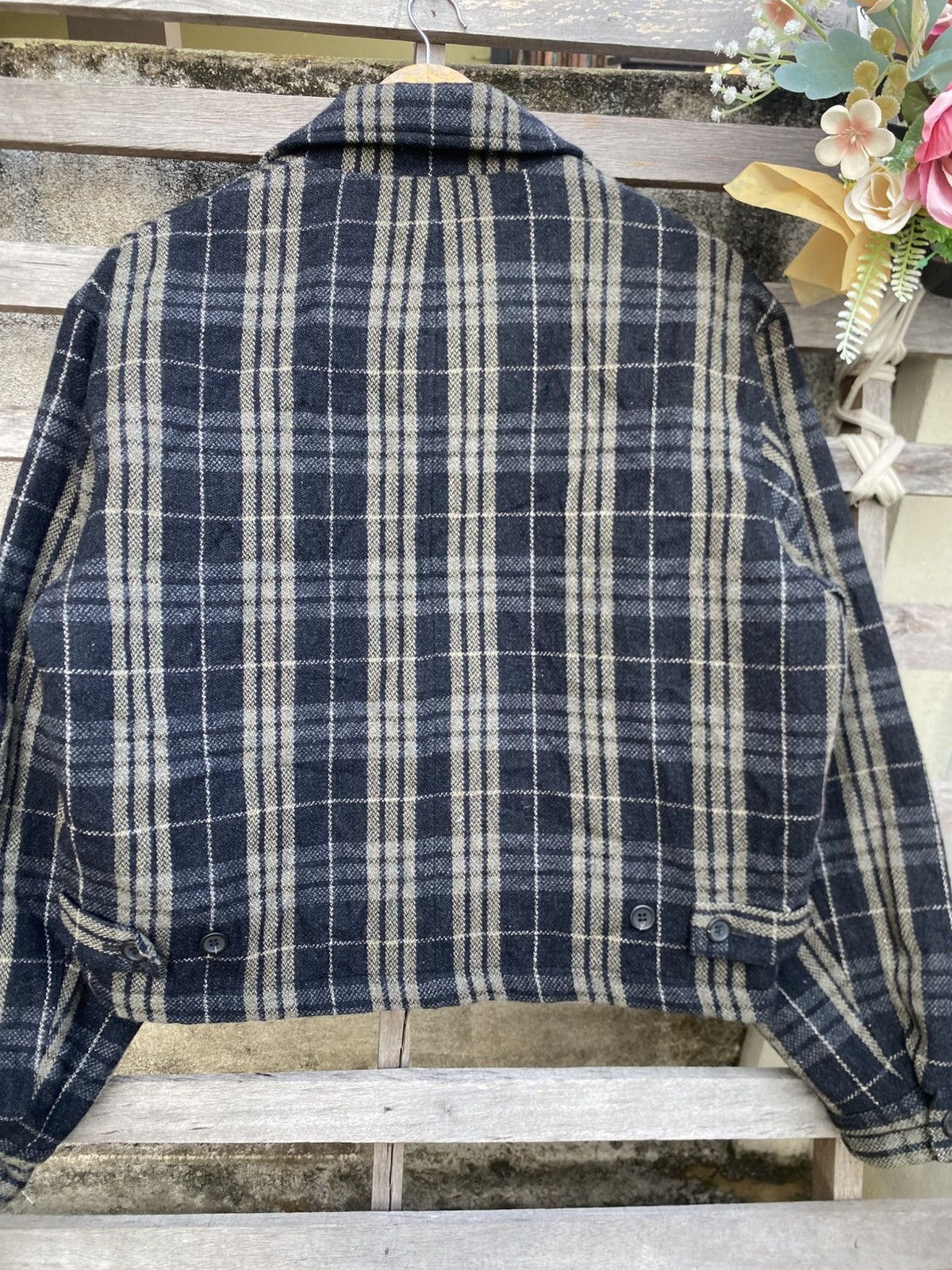 PPFM Vintage PPFM Wool Cropped Jacket Size US L / EU 52-54 / 3 - 5 Thumbnail