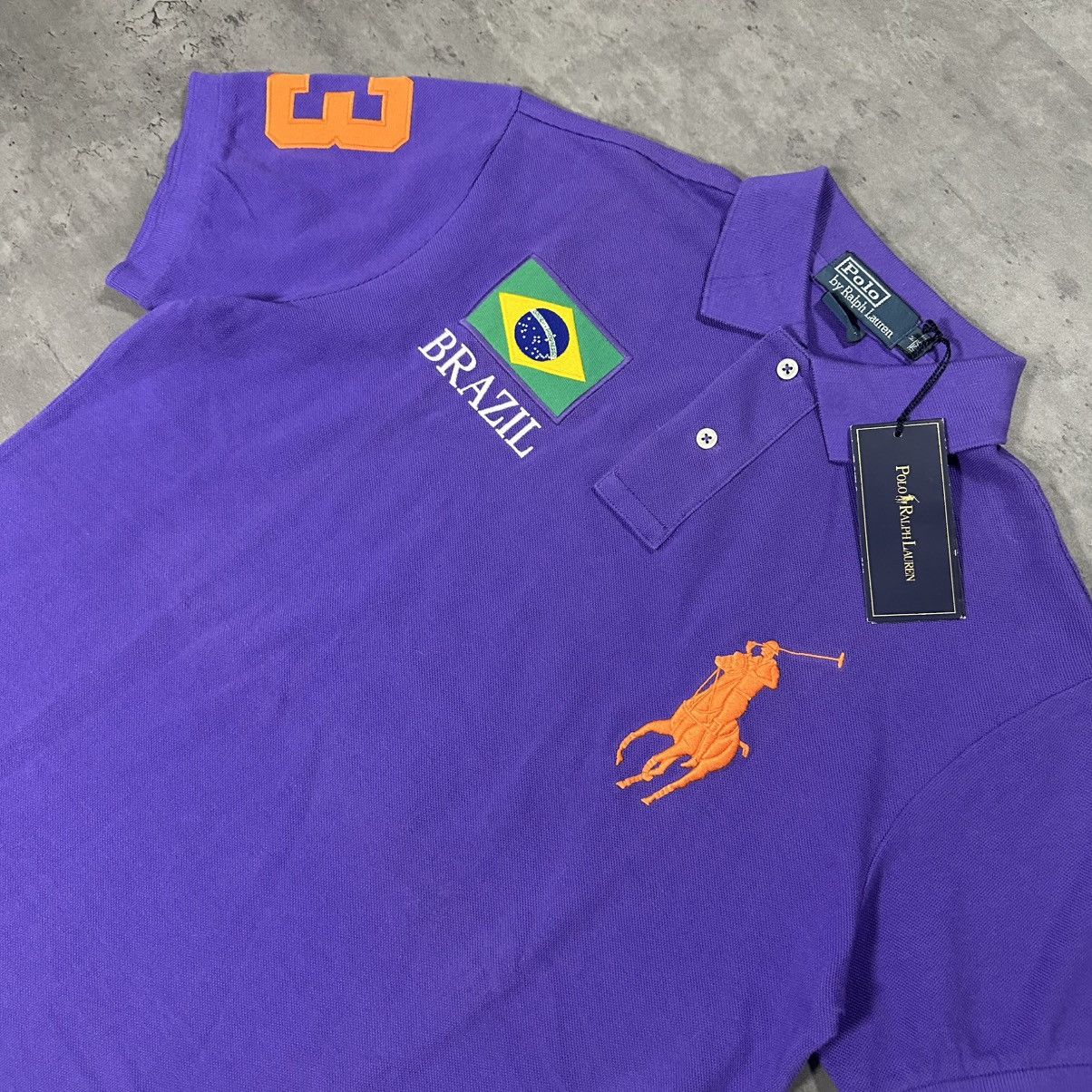 Polo Ralph Lauren × Ralph Lauren Ralph Lauren x Chief Keef x Big Pony x Brazil Size US M / EU 48-50 / 2 - 2 Thumbnail