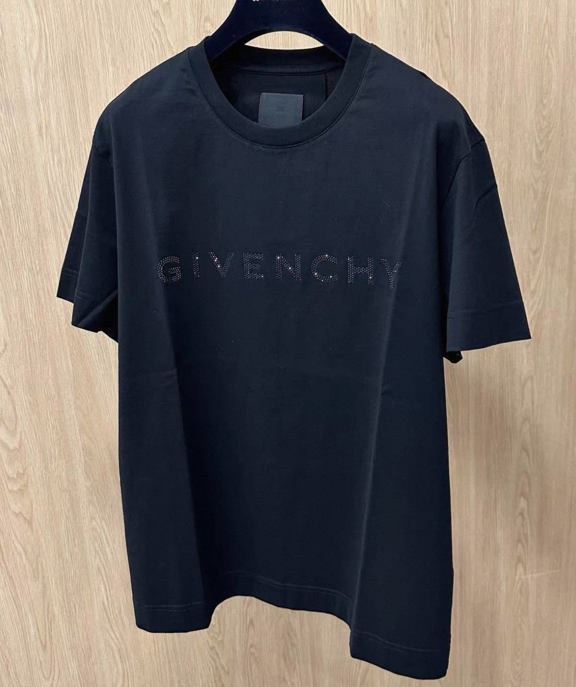 Givenchy Givenchy Givenchy Black Logo Print Short Sleeve TShirt -25 Size US S / EU 44-46 / 1 - 1 Thumbnail