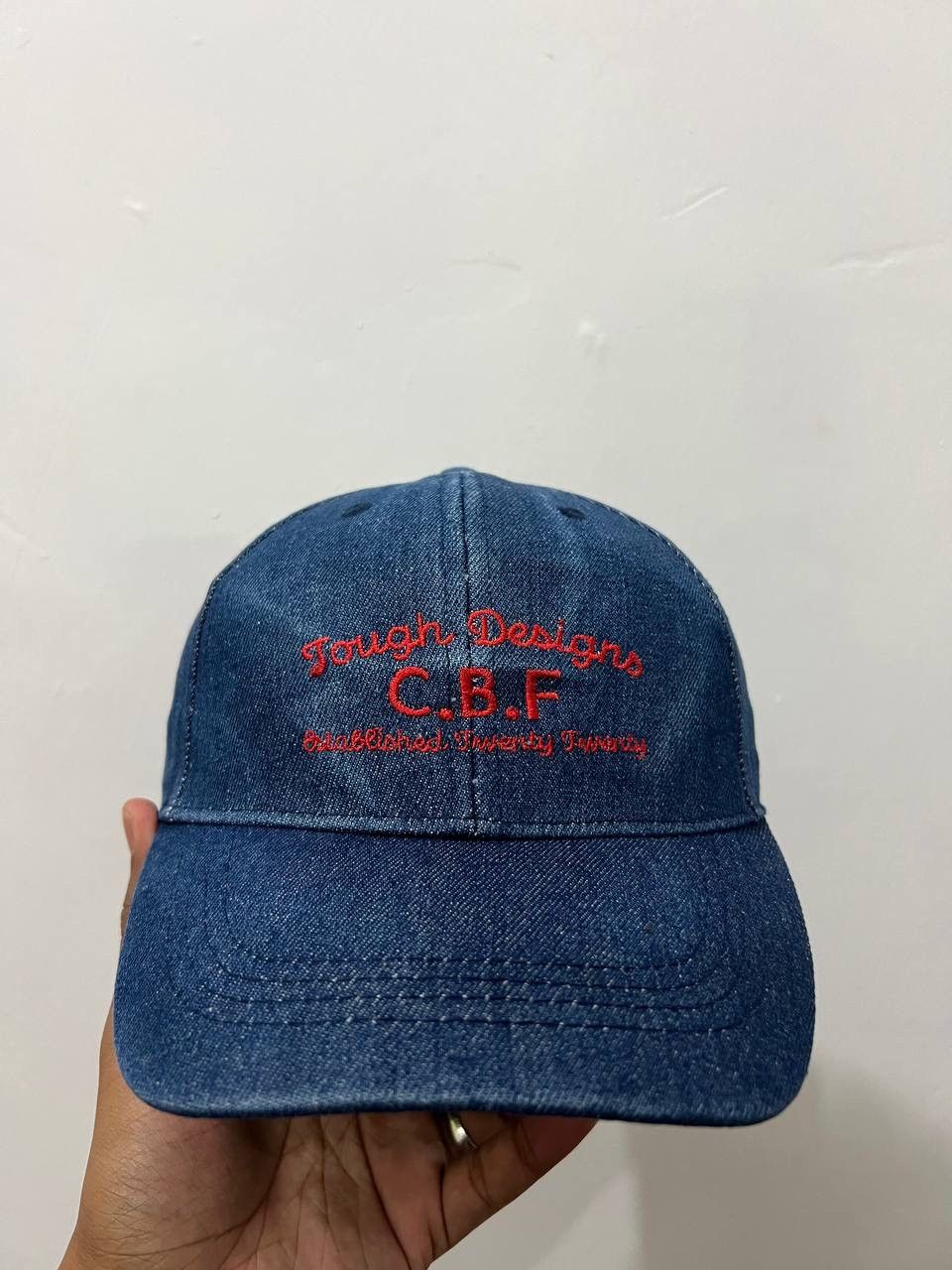 Denime Tough Design CBF Twenty Twenty Denim Hat Size ONE SIZE - 5 Thumbnail